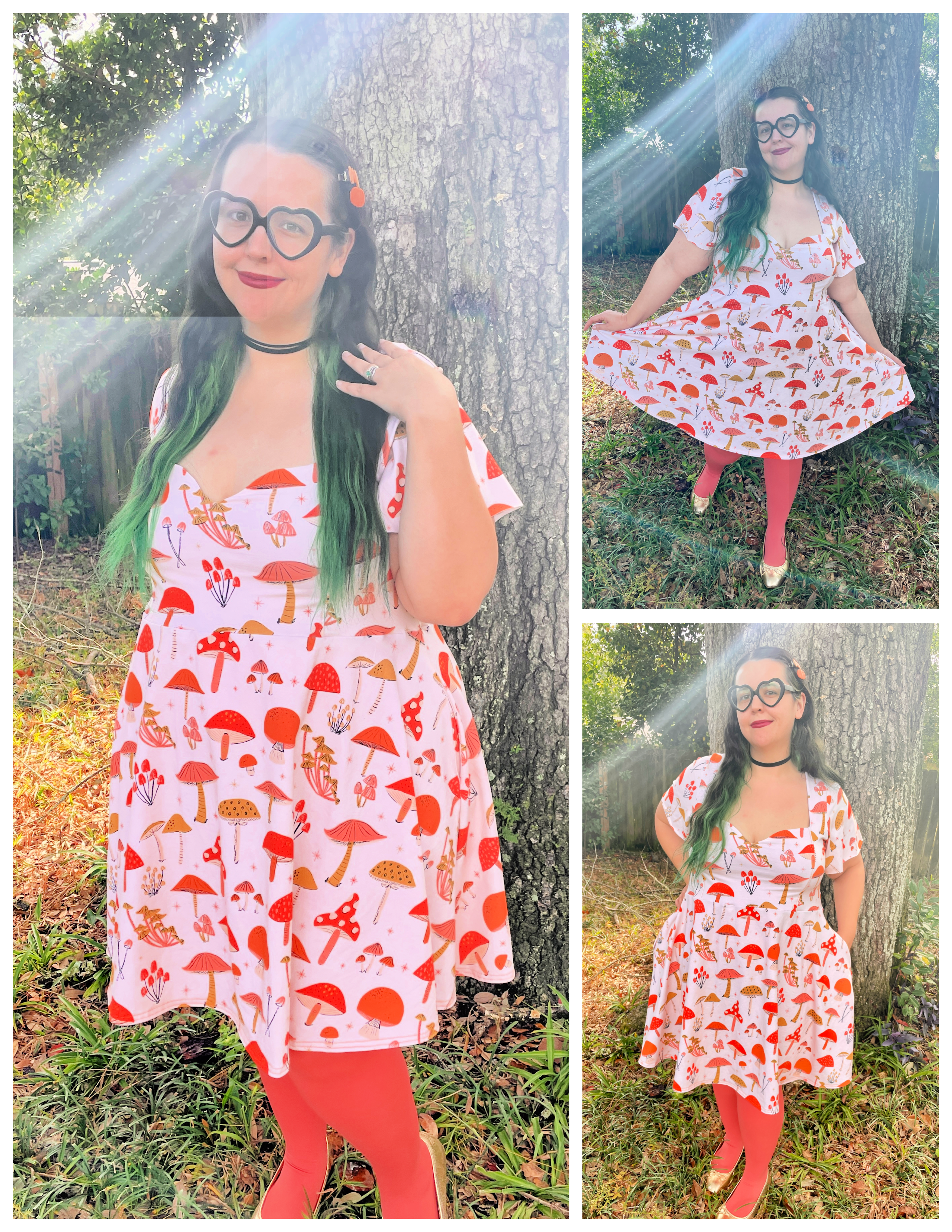 Nyeca Sweetheart Shirt, Peplum and Dress Sewing Pattern