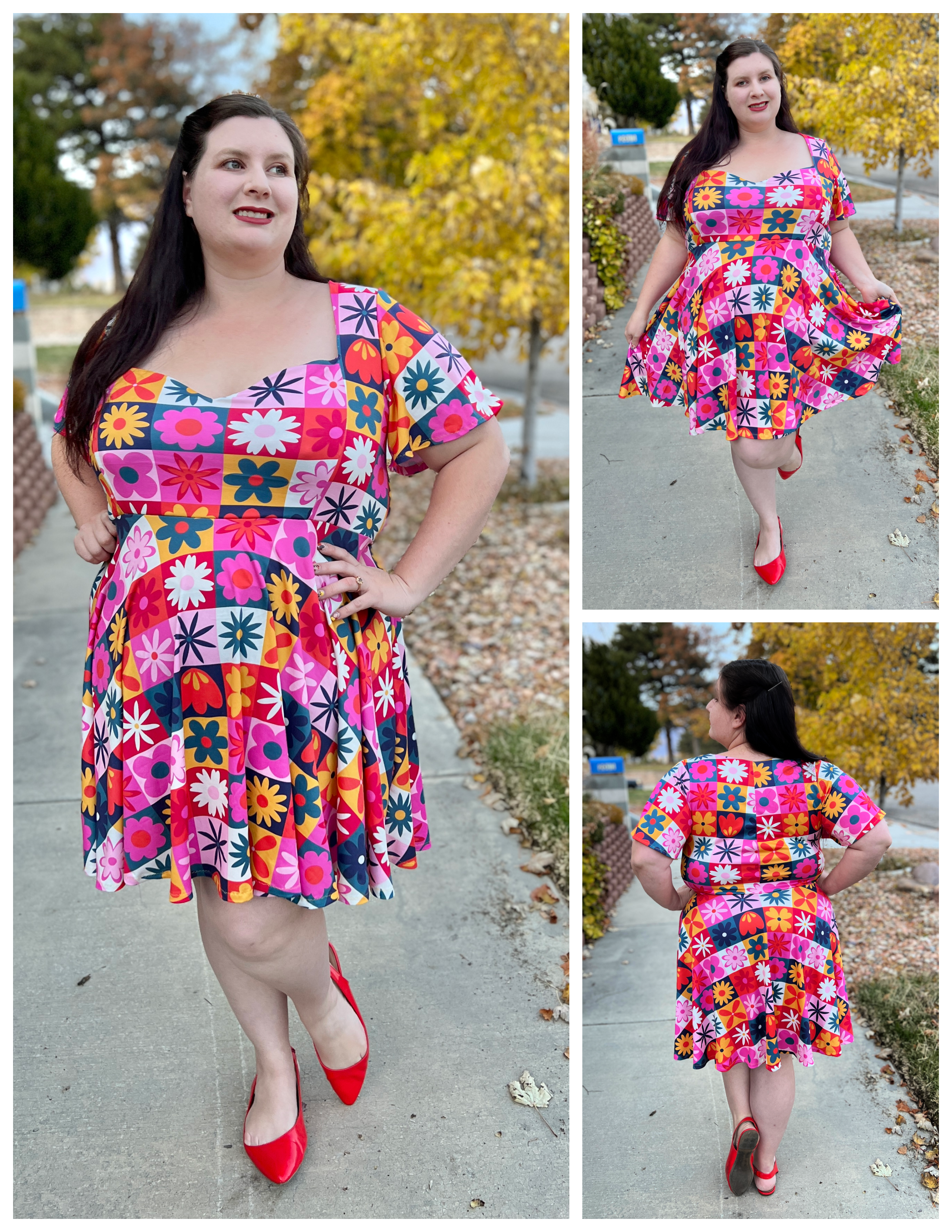 Nyeca Sweetheart Shirt, Peplum and Dress Sewing Pattern