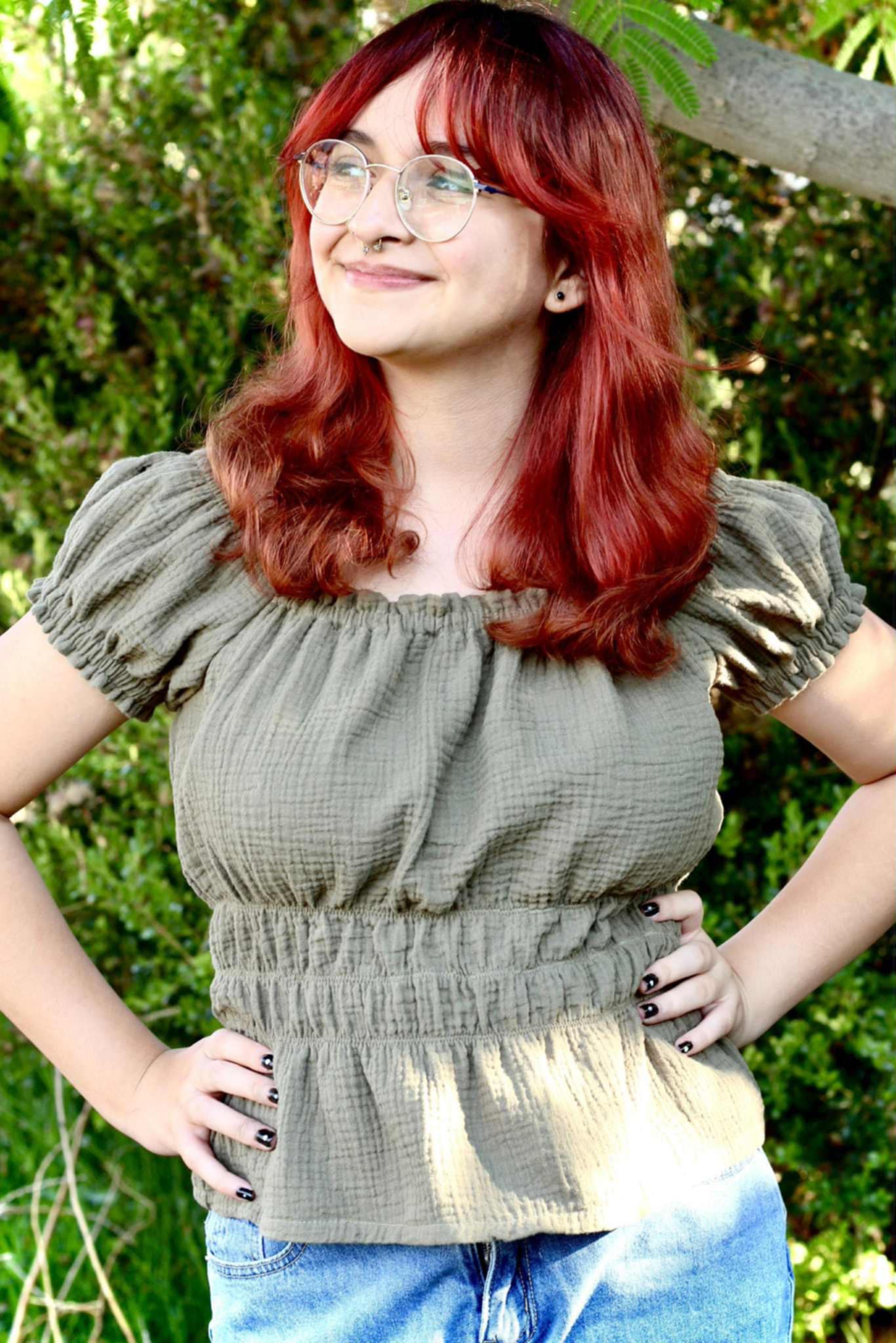 Shantelle Shirred Top and Dress Sewing Pattern