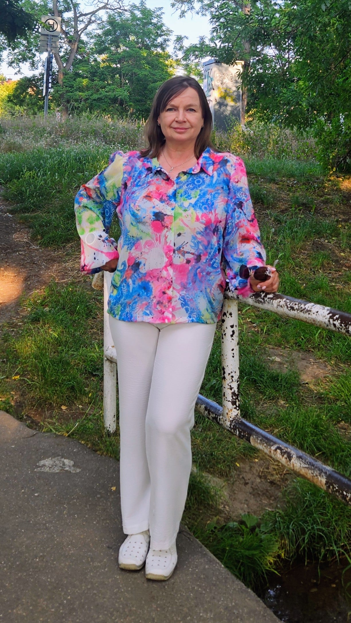 Gisella Oversized Puff-Sleeve Shirt and Dress Pattern