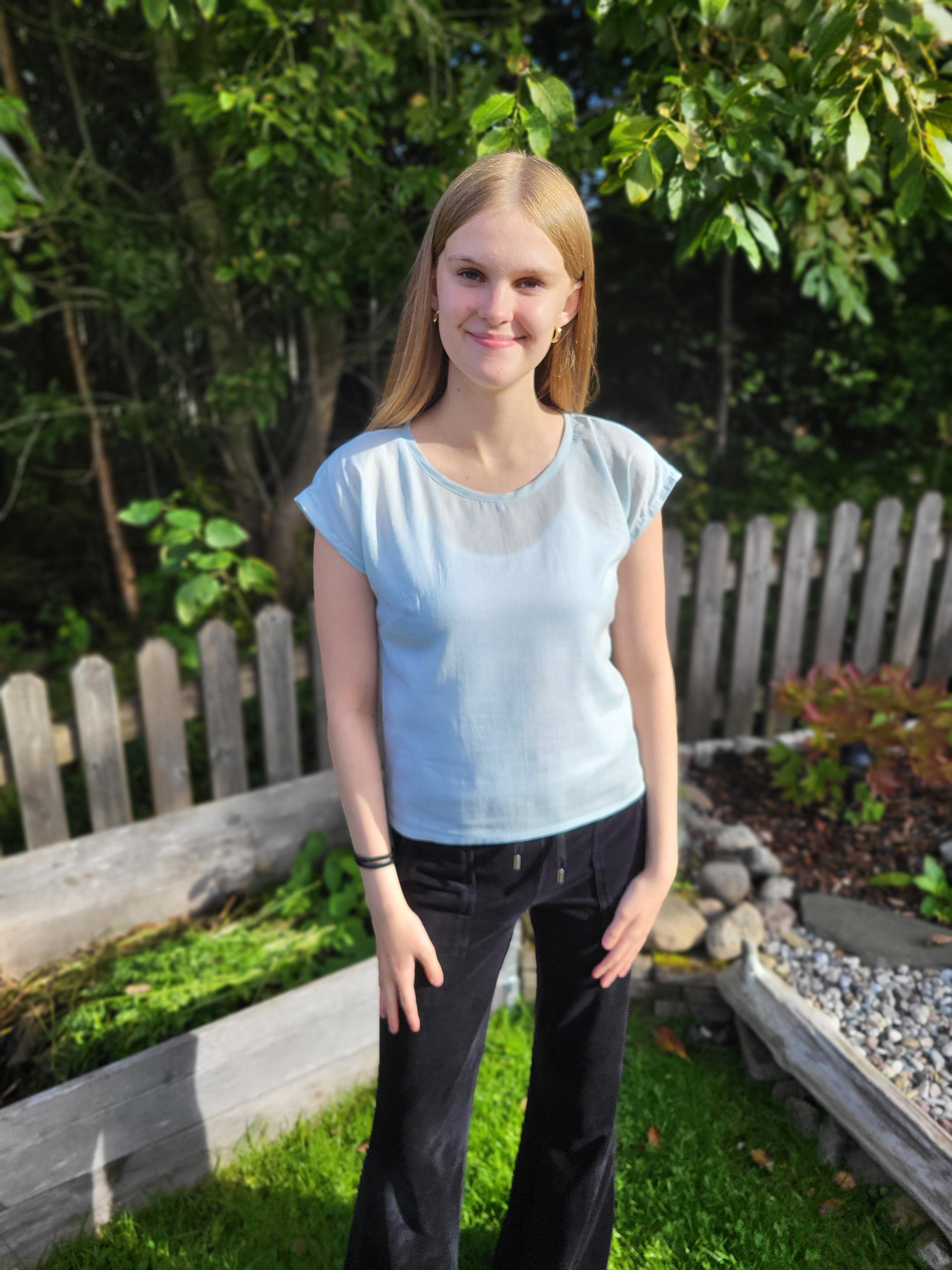 Brandy Balloon Sleeve PDF Sewing Pattern | Beginner-Friendly Woven Dolman Top