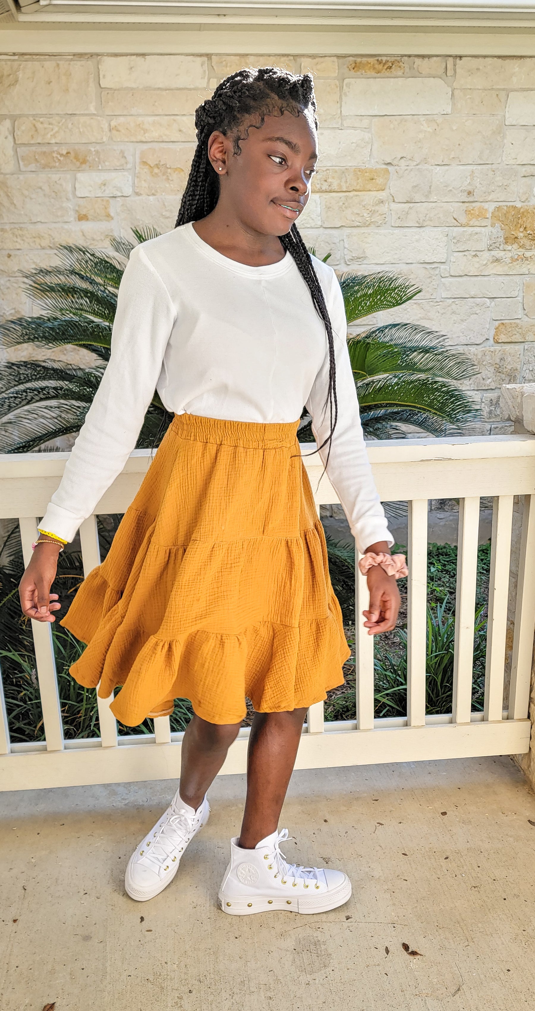 Theresa Tiered Skirt Sewing Pattern Bundle (Adult & Kids)