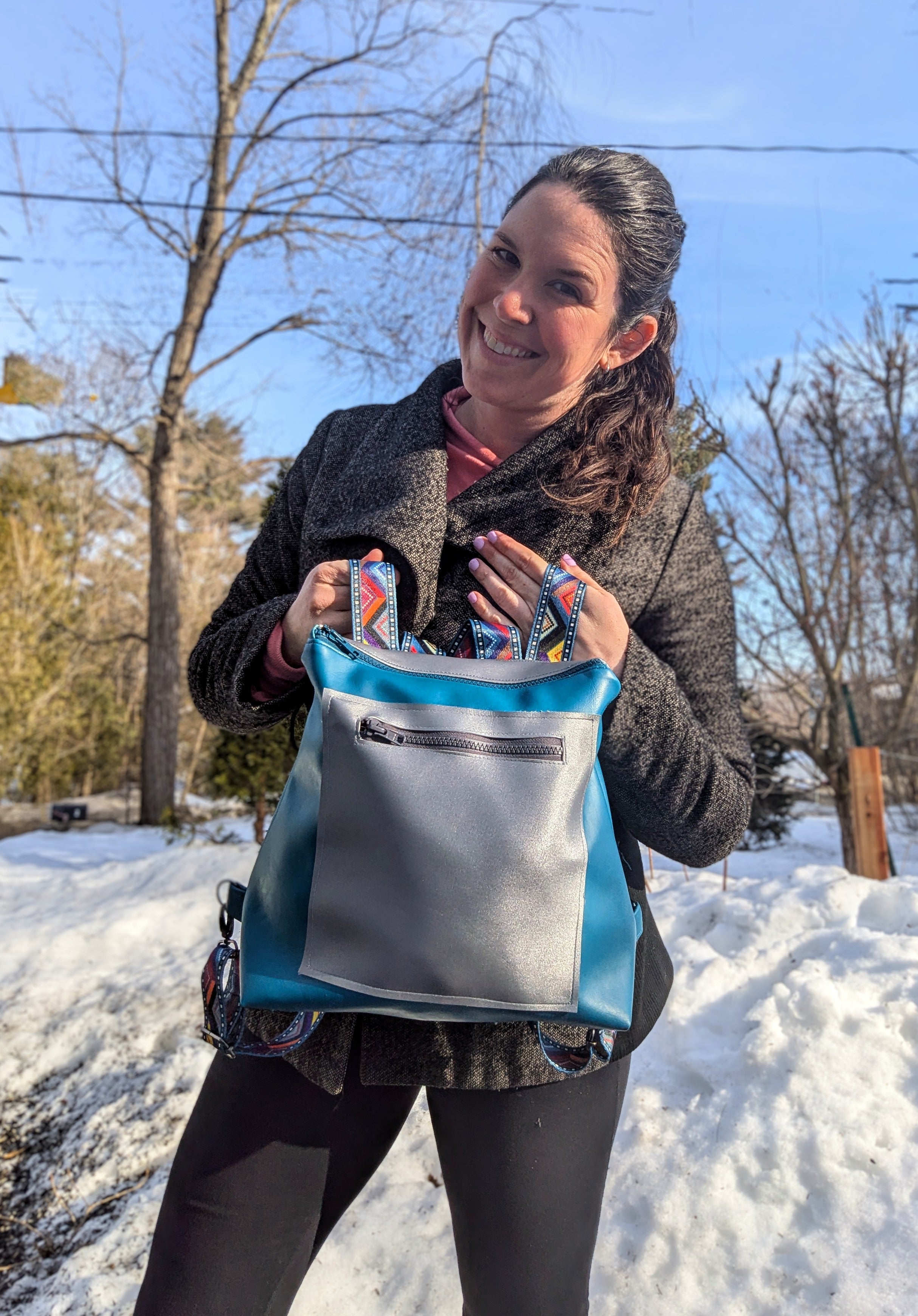 Shyra Chic Backpack Purse Pattern