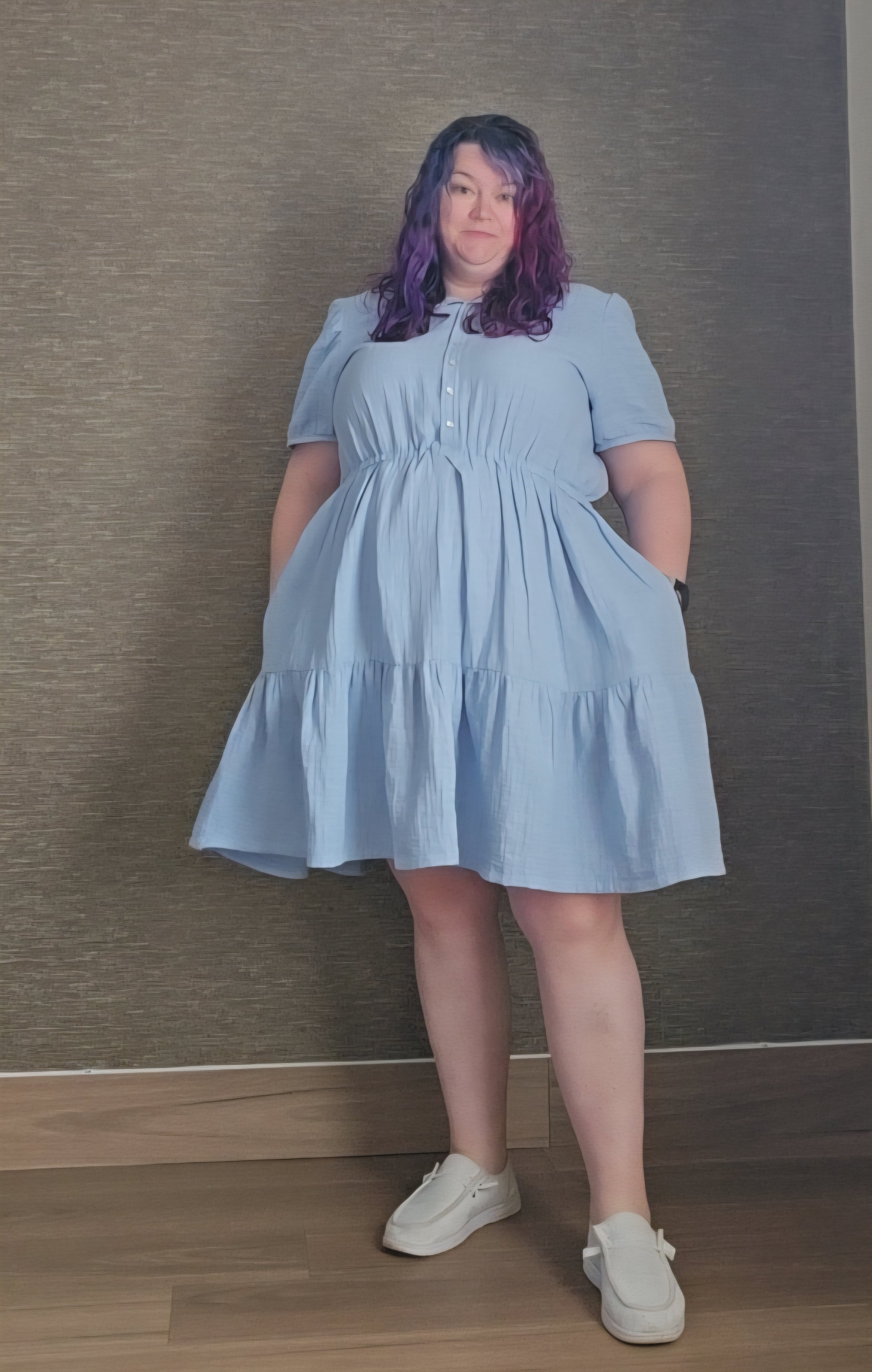 Gisella Oversized Puff-Sleeve Shirt and Dress Pattern