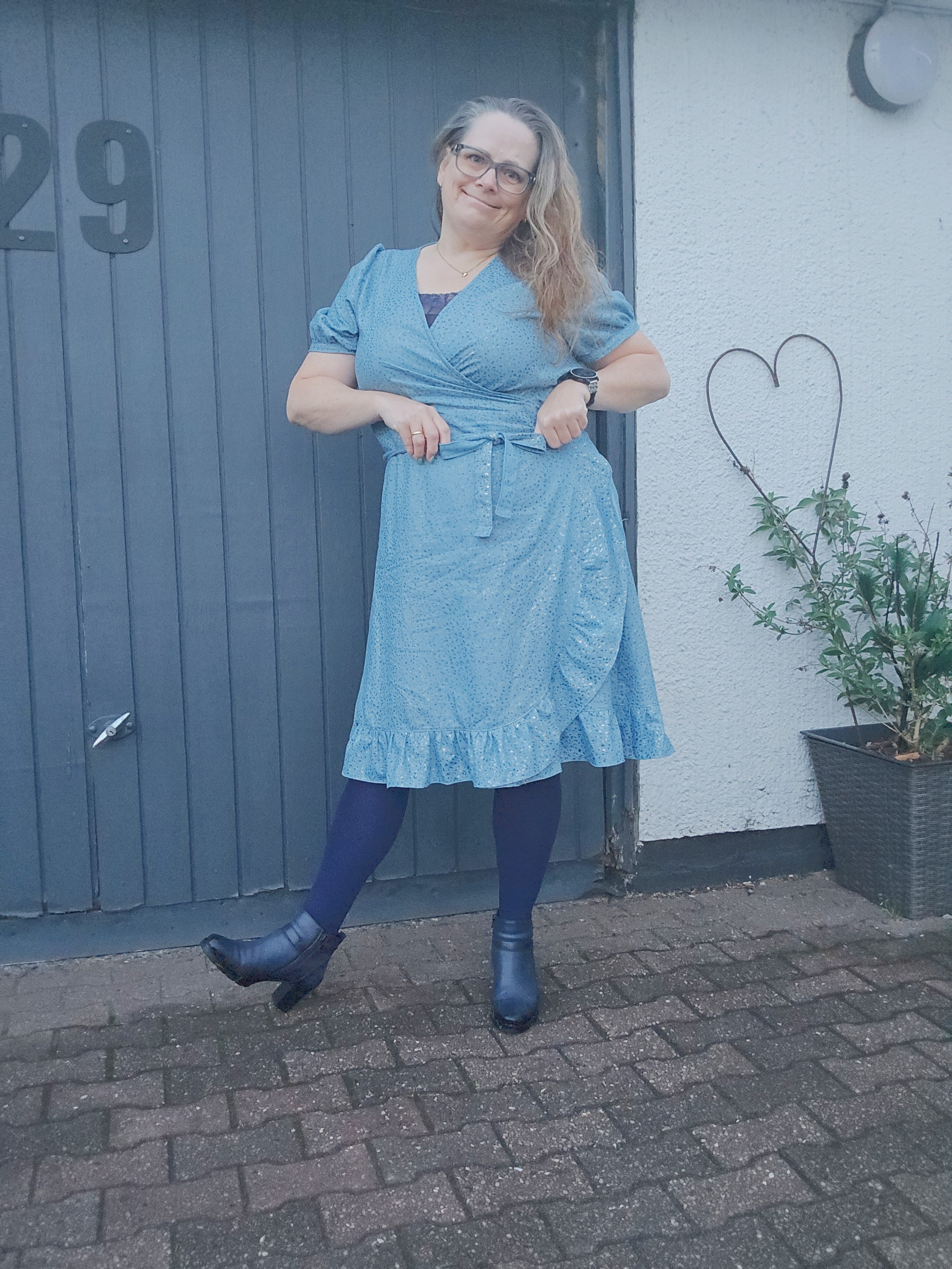 Leonie Woven Wrap Top and Dress Pattern