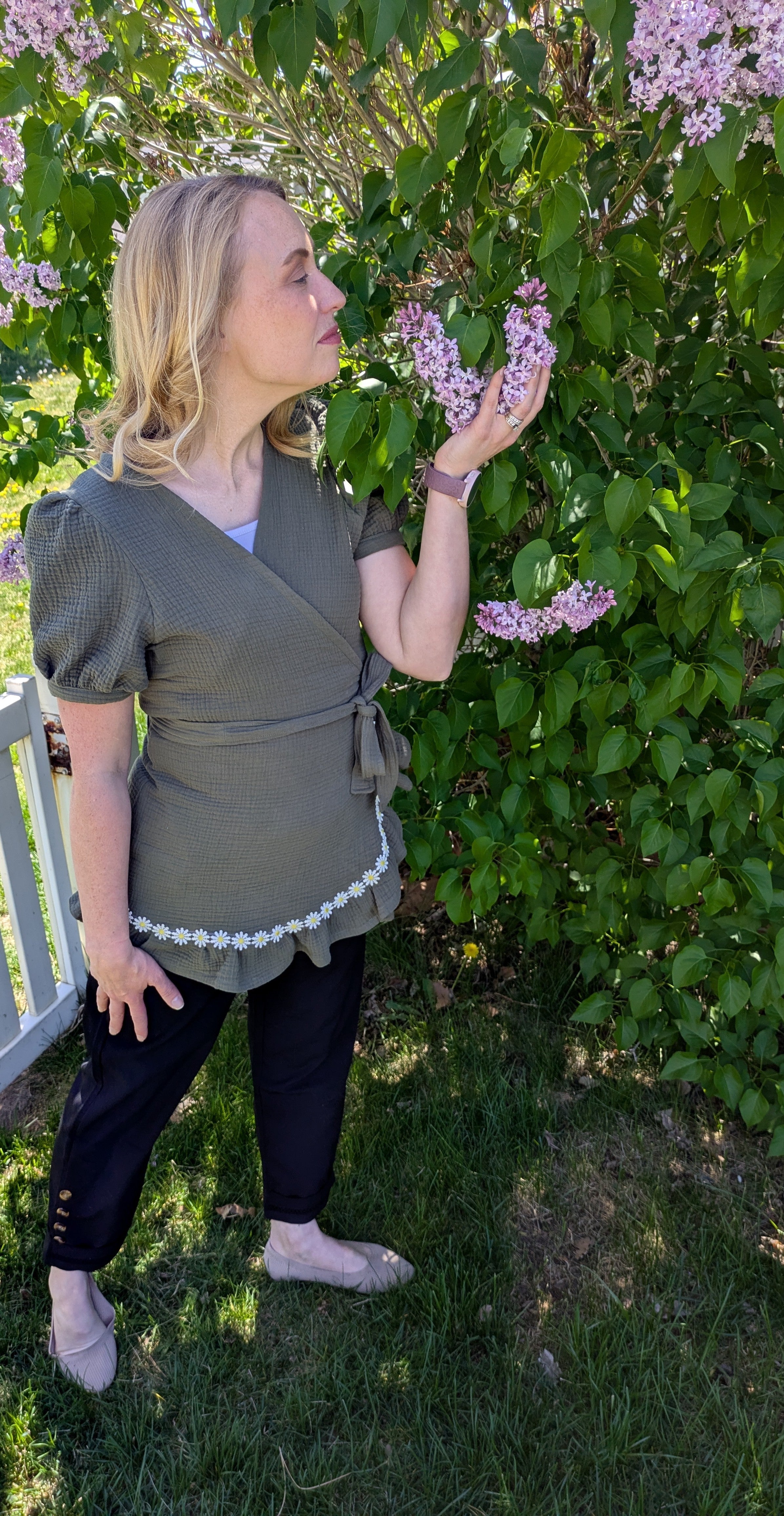 Leonie Woven Wrap Top and Dress Pattern