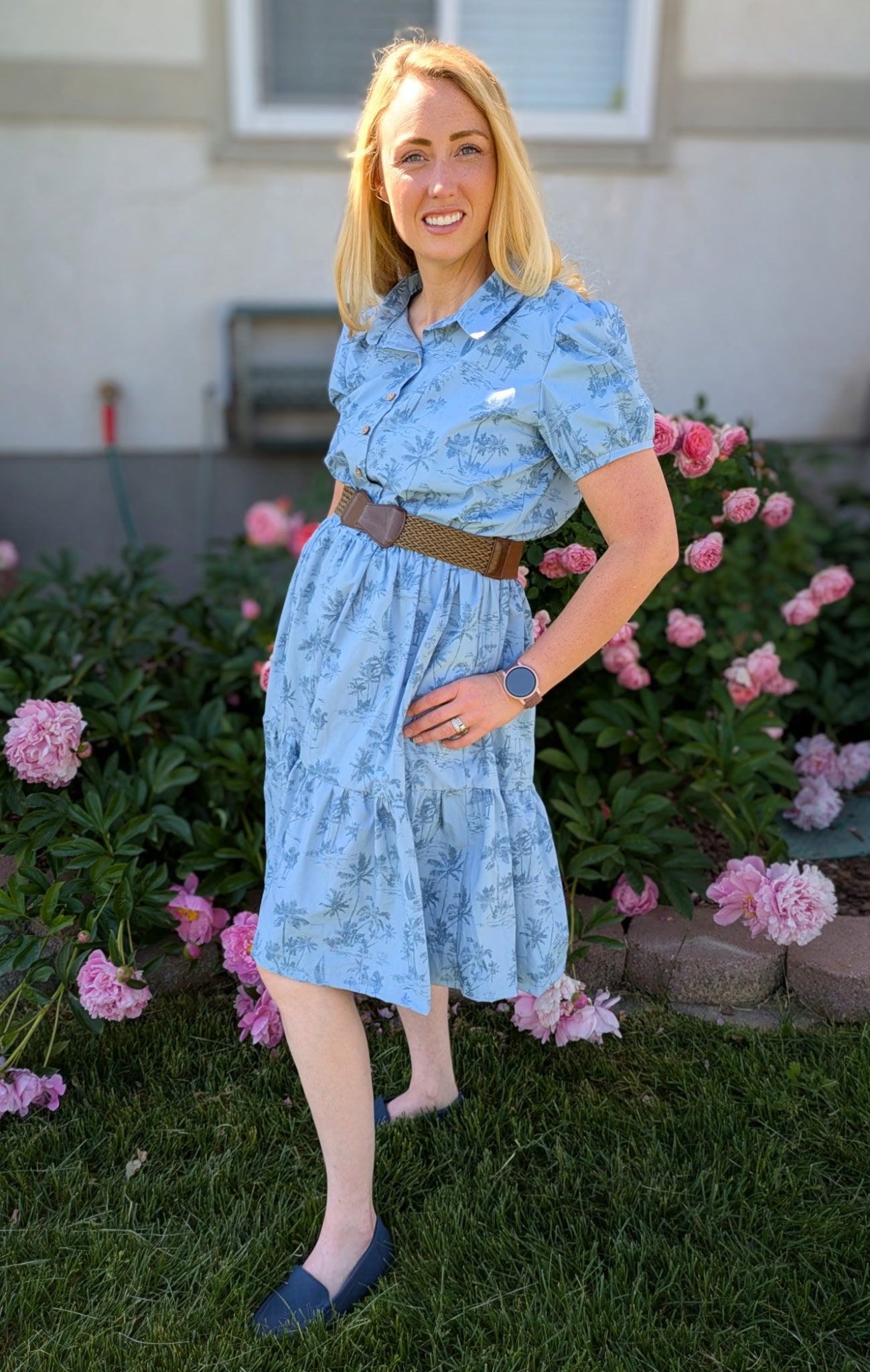 Gisella Oversized Puff-Sleeve Shirt and Dress Pattern