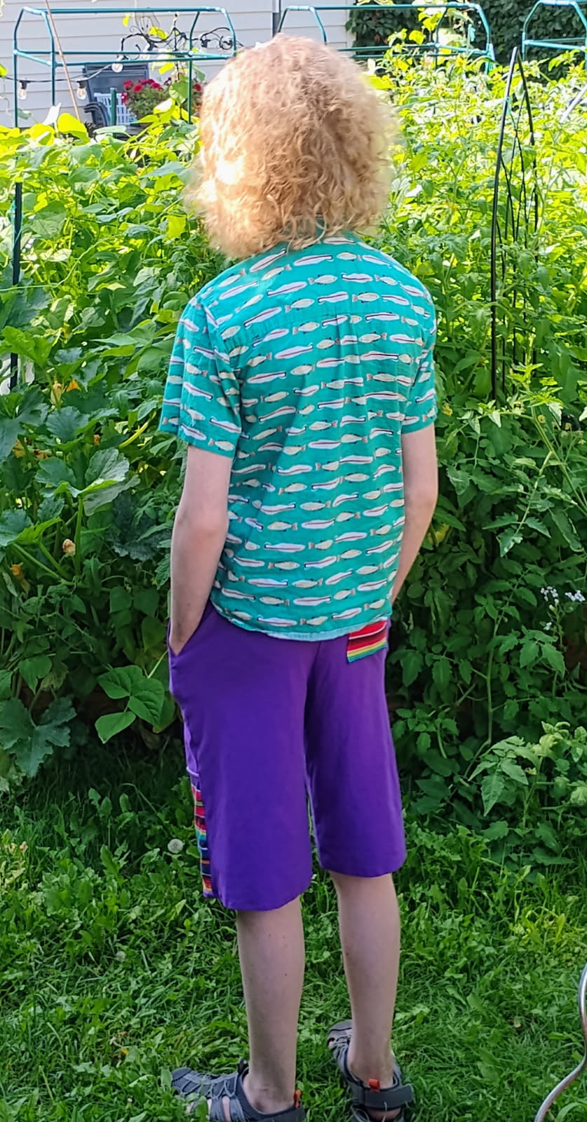 Kids & Teen Caleb Athletic Shorts Sewing Pattern