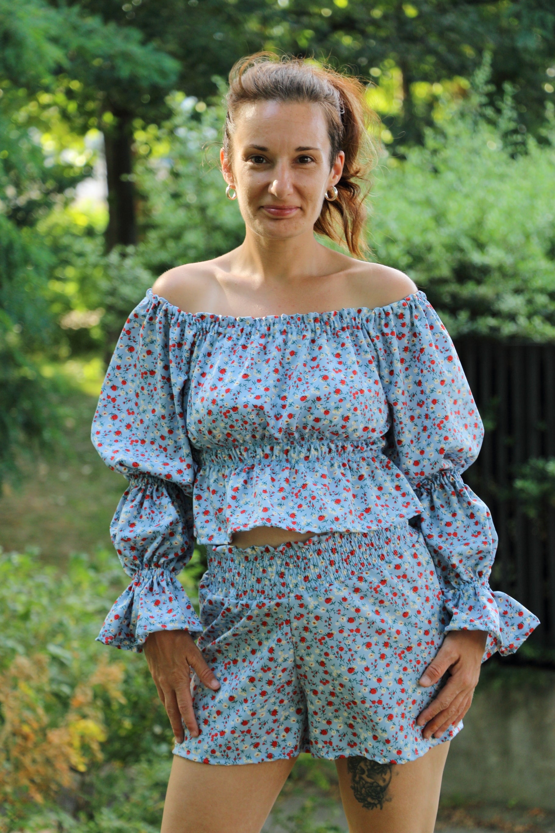 Shantelle Shirred Top and Dress Sewing Pattern