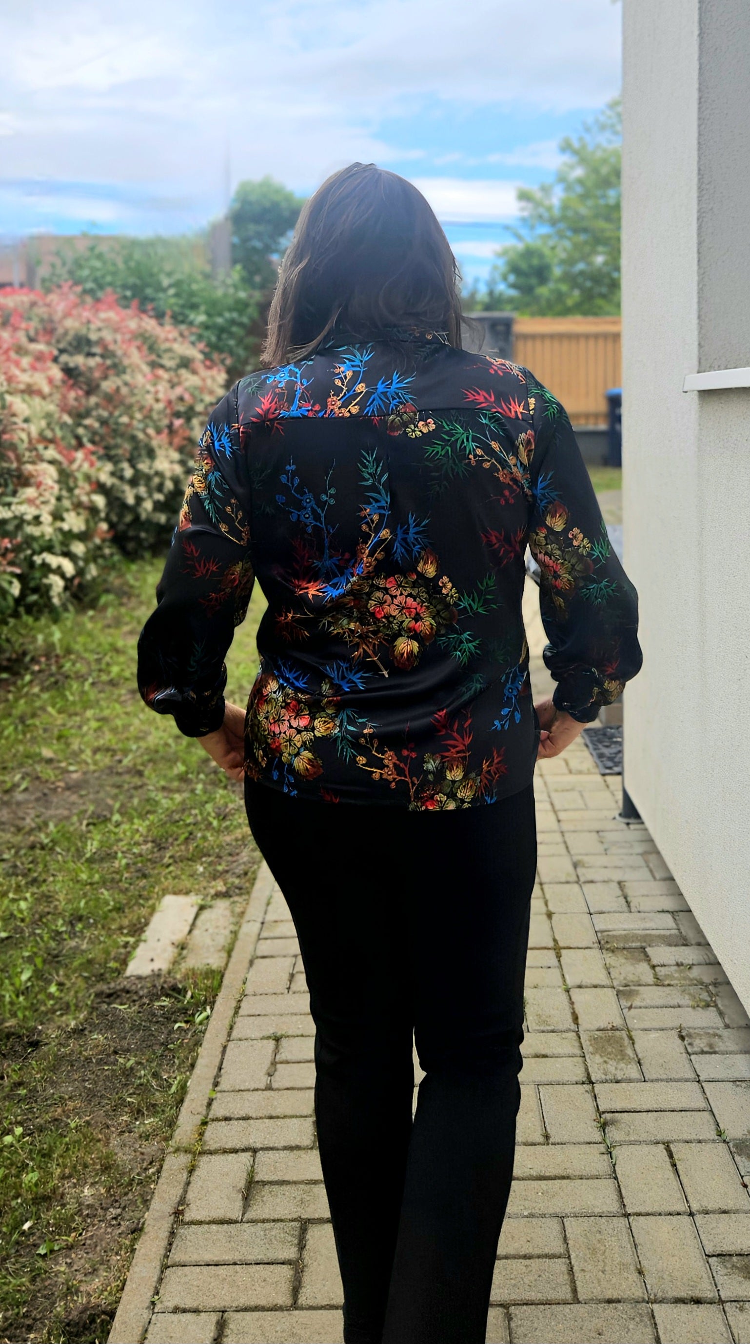 Beverly Button Down Blouse Sewing Pattern