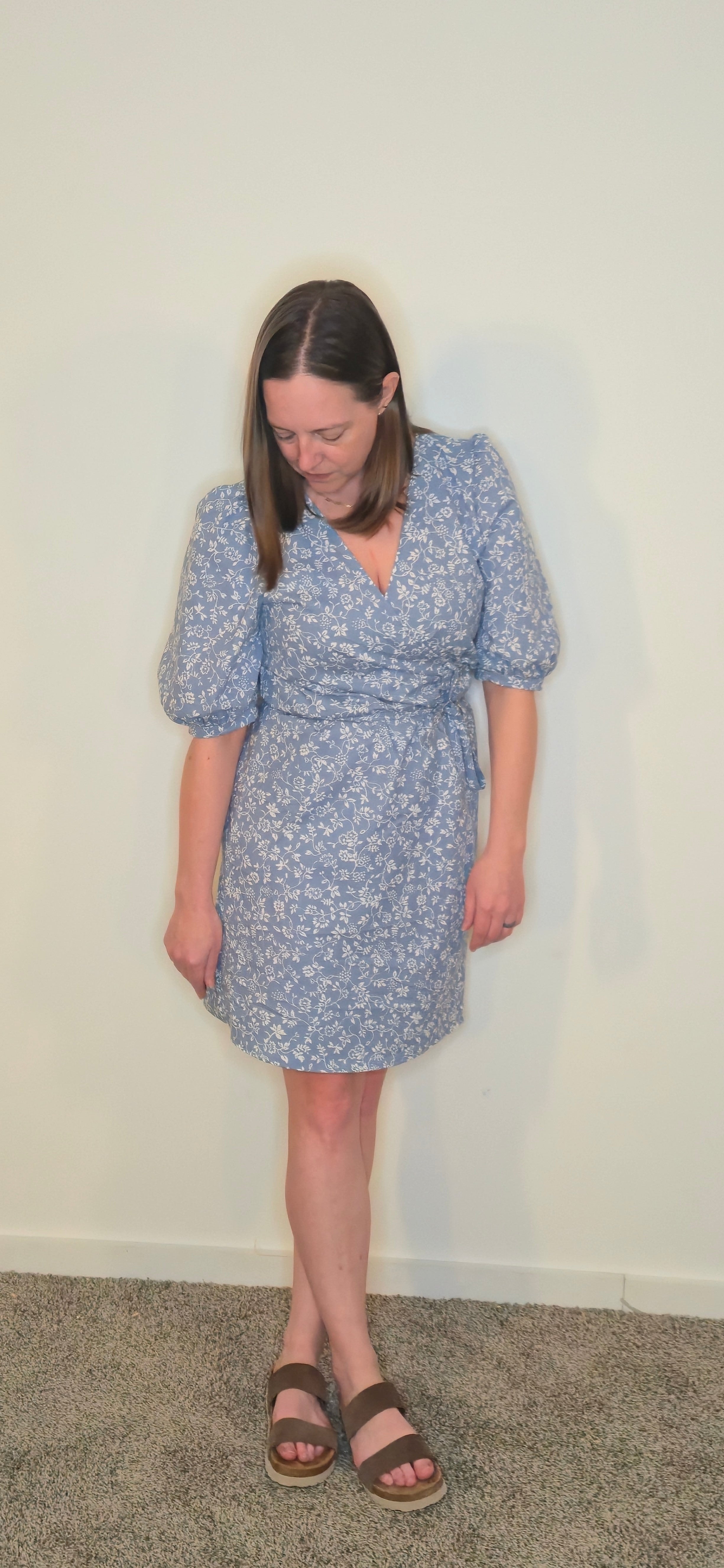 Leonie Woven Wrap Top and Dress Sewing Pattern