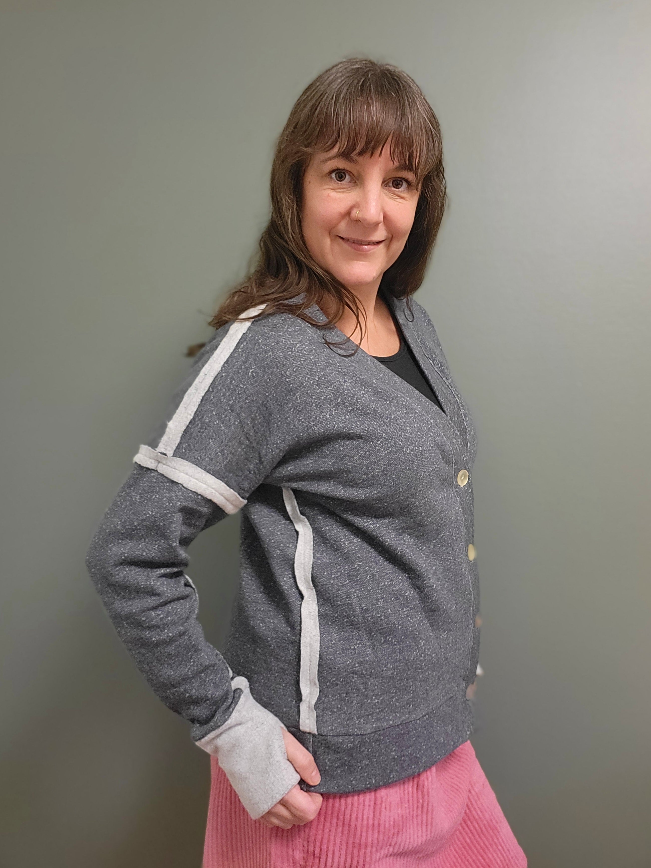 Brielle Boxy Cardigan Sewing Pattern