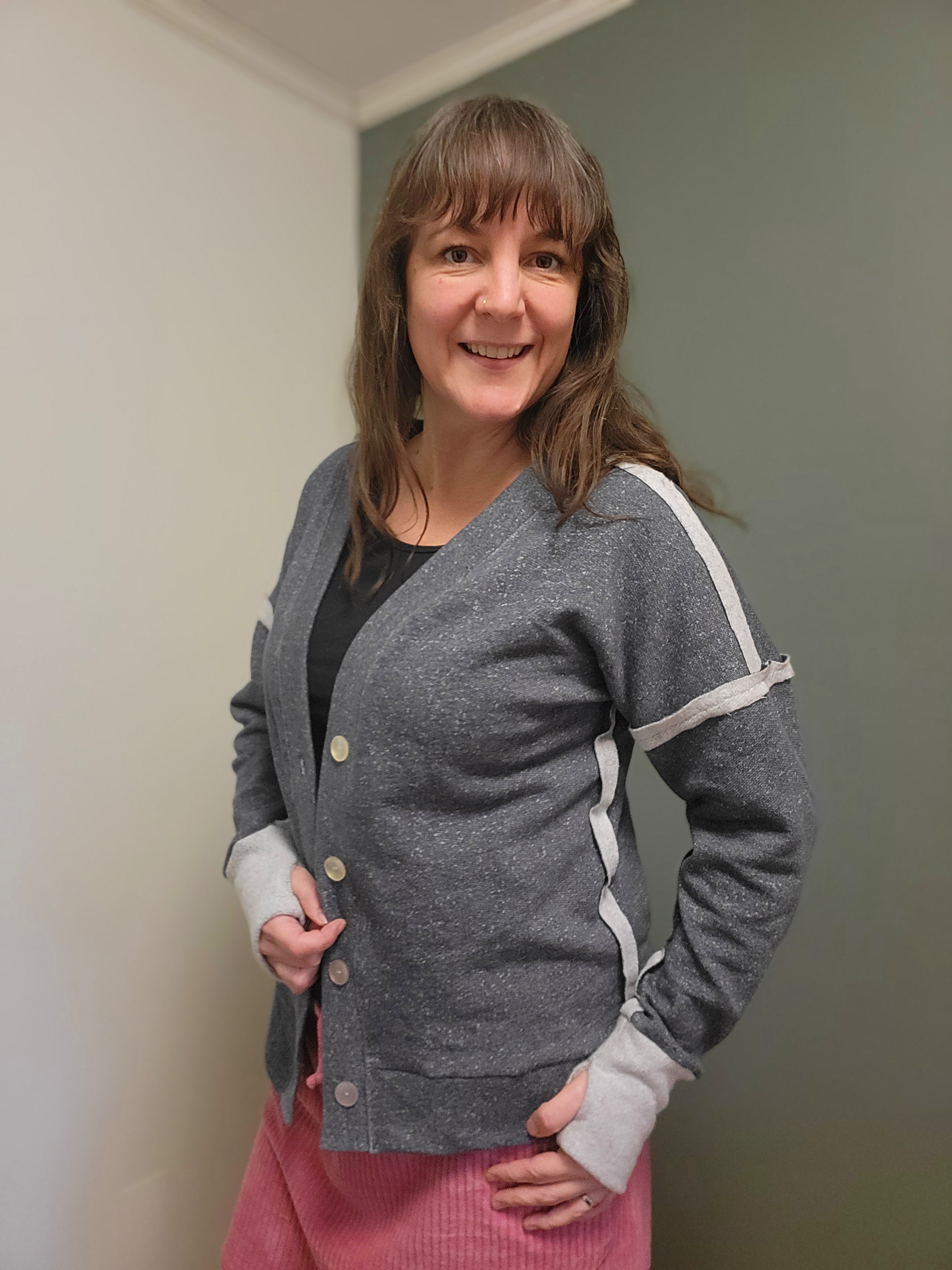 Brielle Boxy Cardigan Sewing Pattern