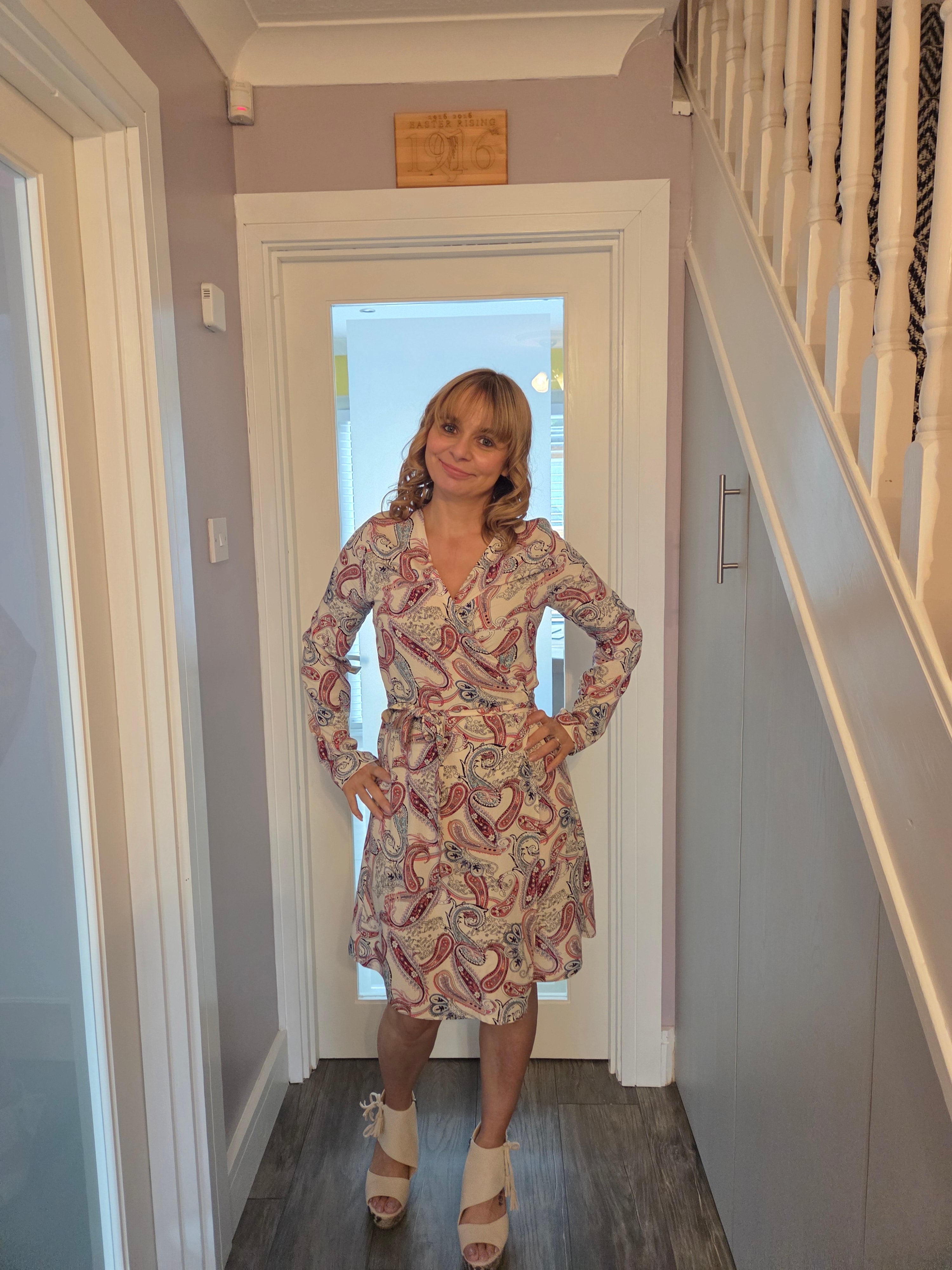 Leonie Woven Wrap Top and Dress Pattern