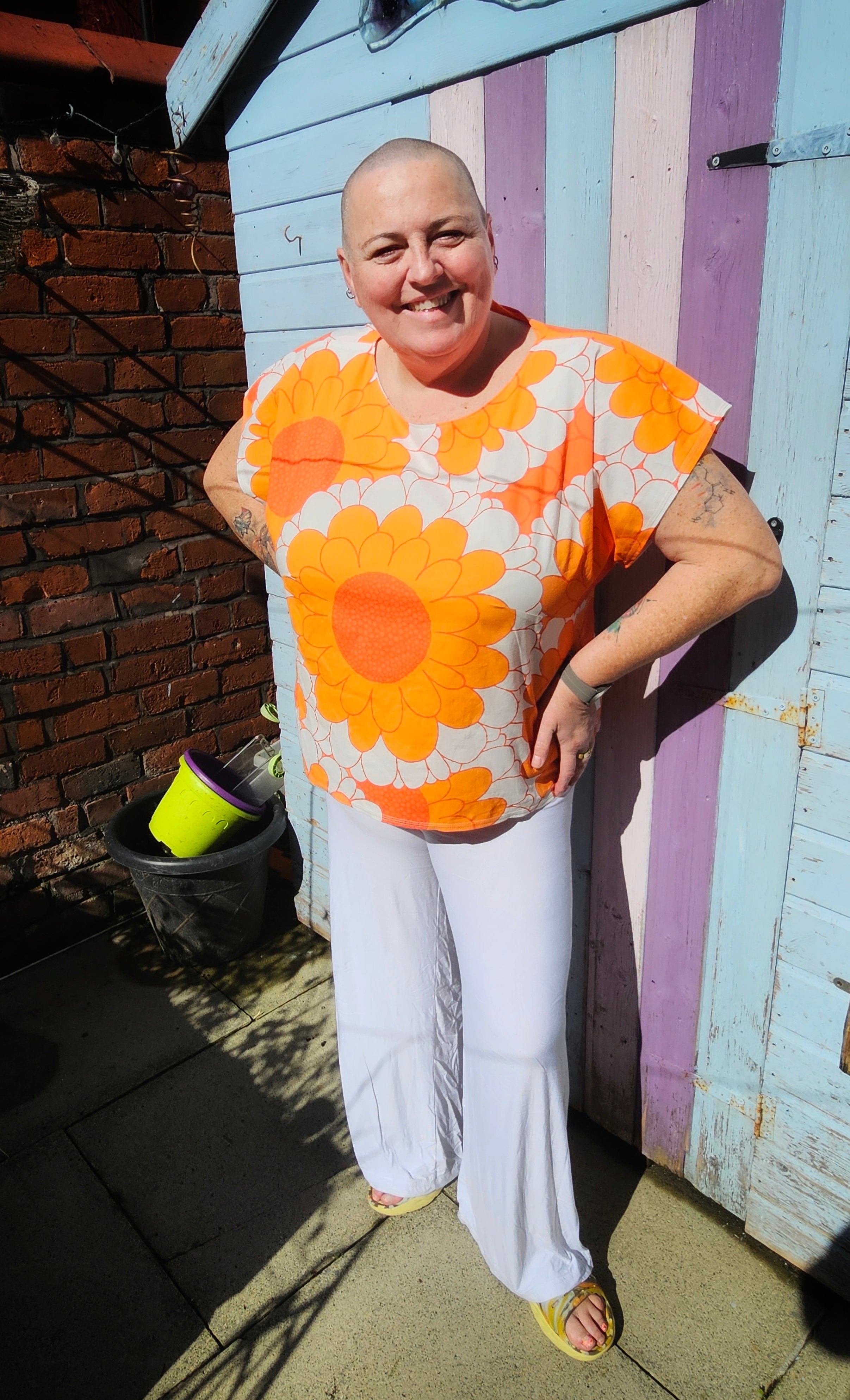 Brandy Balloon Sleeve PDF Sewing Pattern | Beginner-Friendly Woven Dolman Top