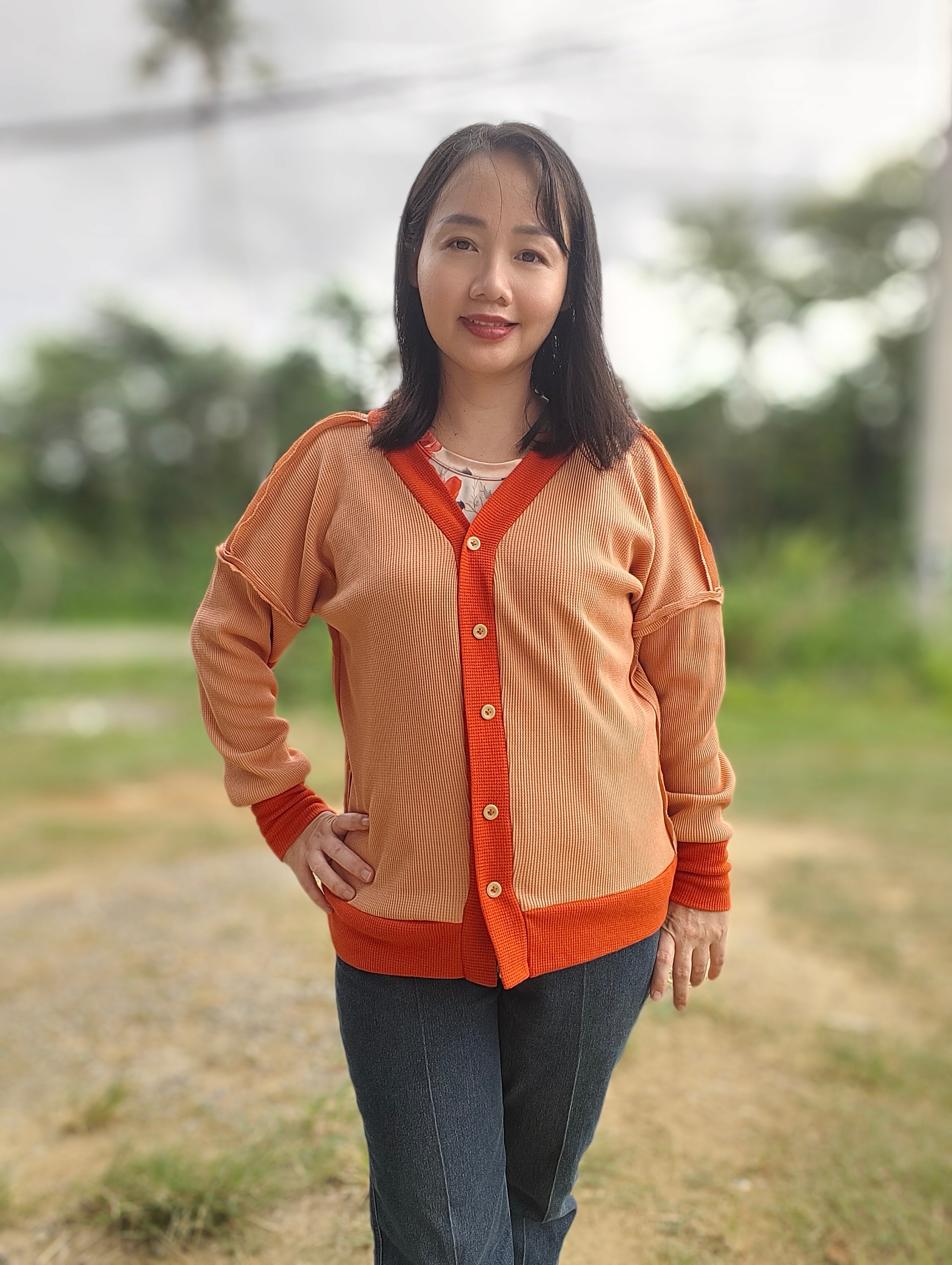 Brielle Boxy Cardigan Sewing Pattern