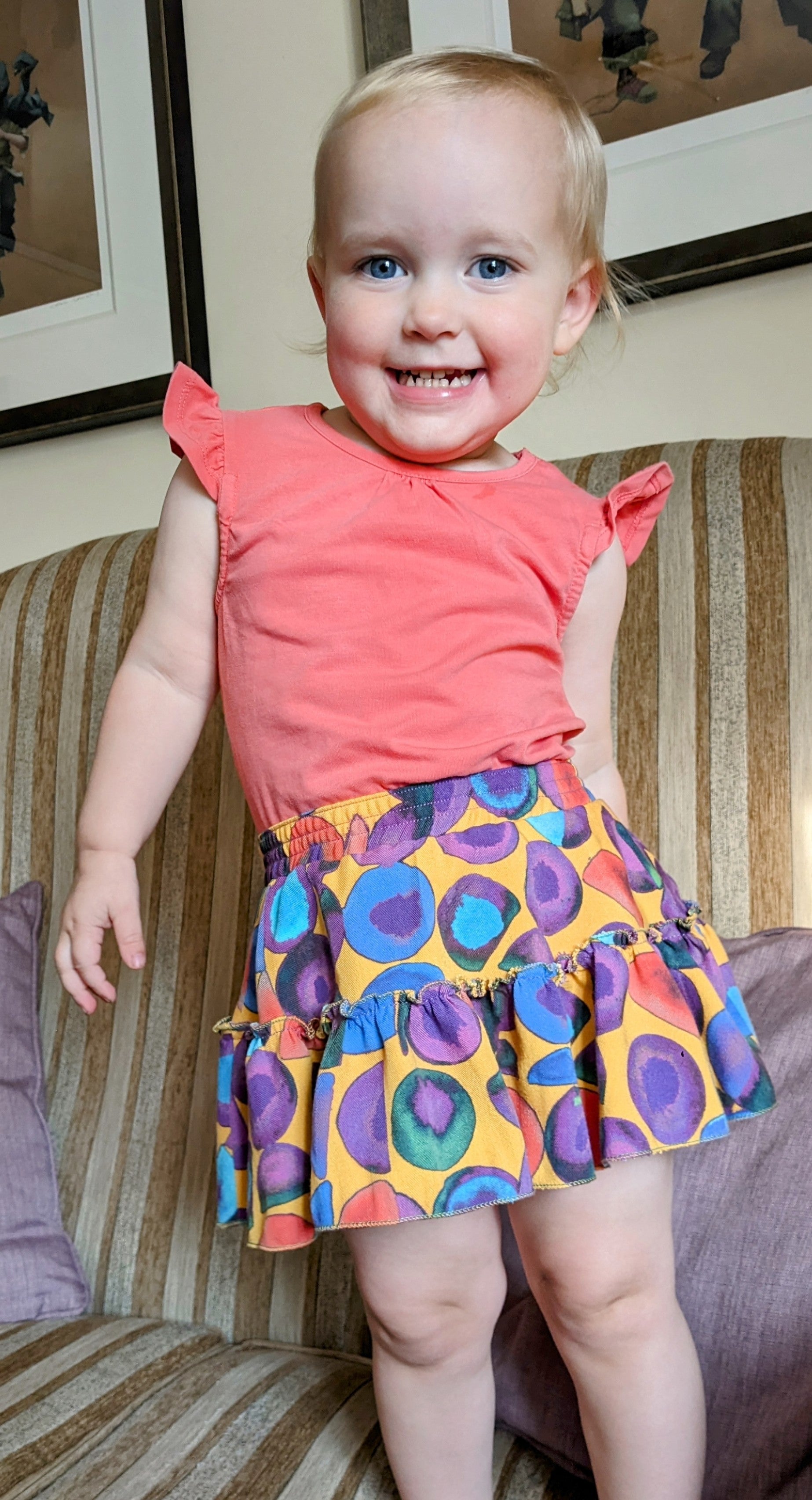 Theresa Tiered Skirt Sewing Pattern Bundle (Adult & Kids)