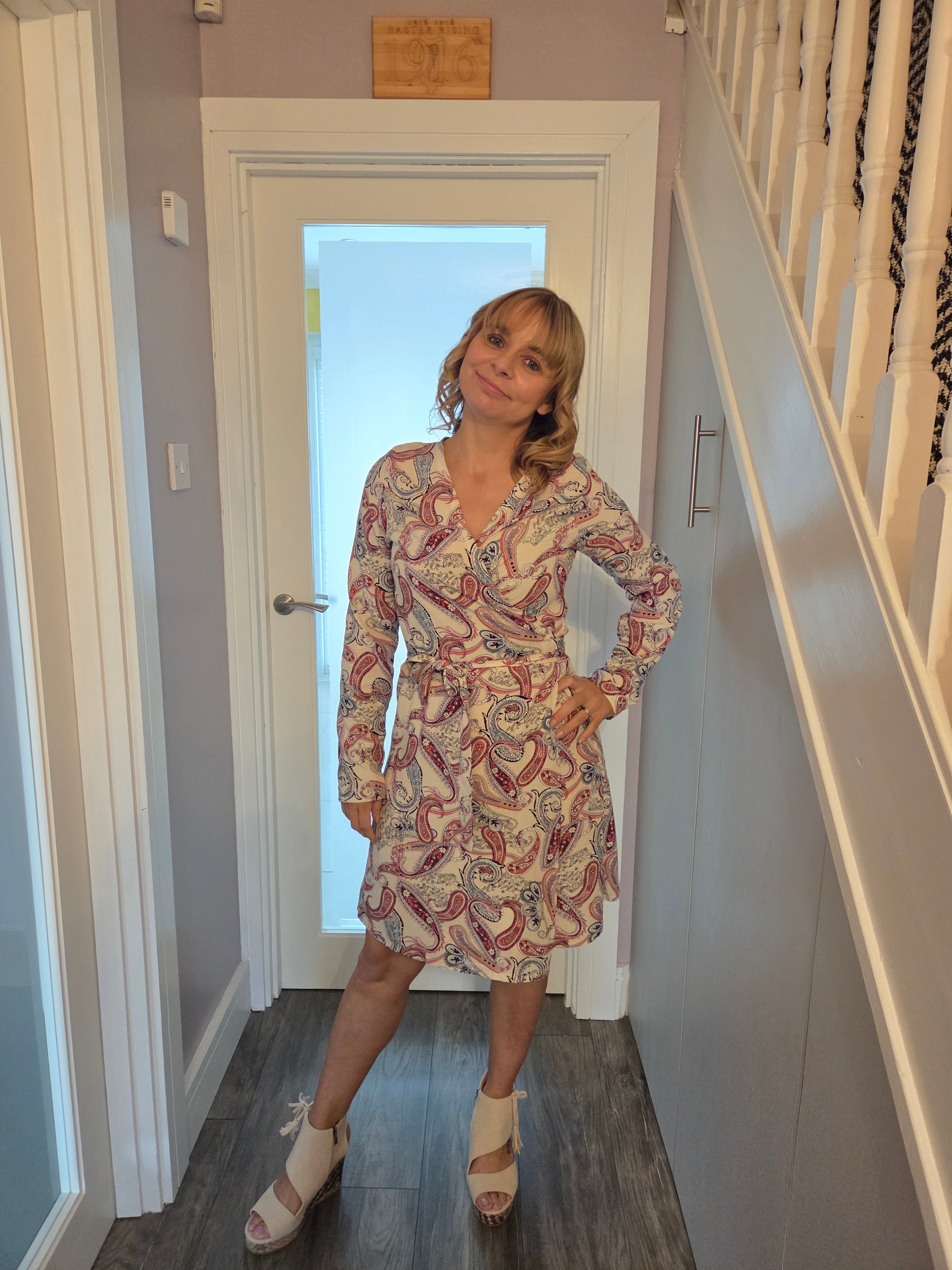 Leonie Woven Wrap Top and Dress Pattern