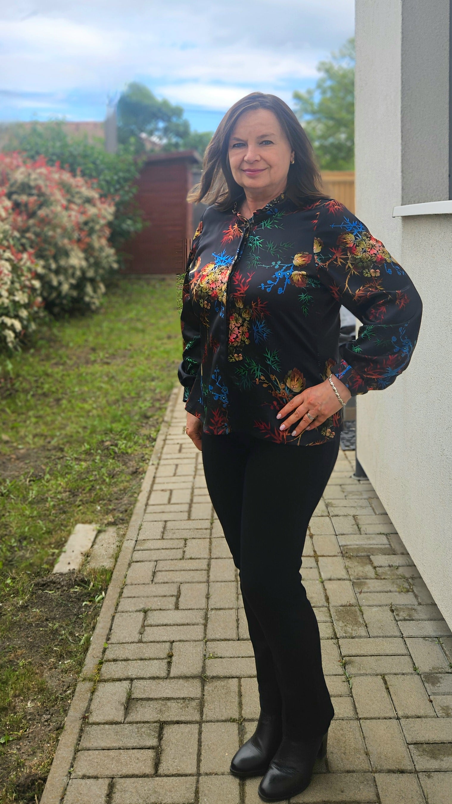 Beverly Button Down Blouse Sewing Pattern