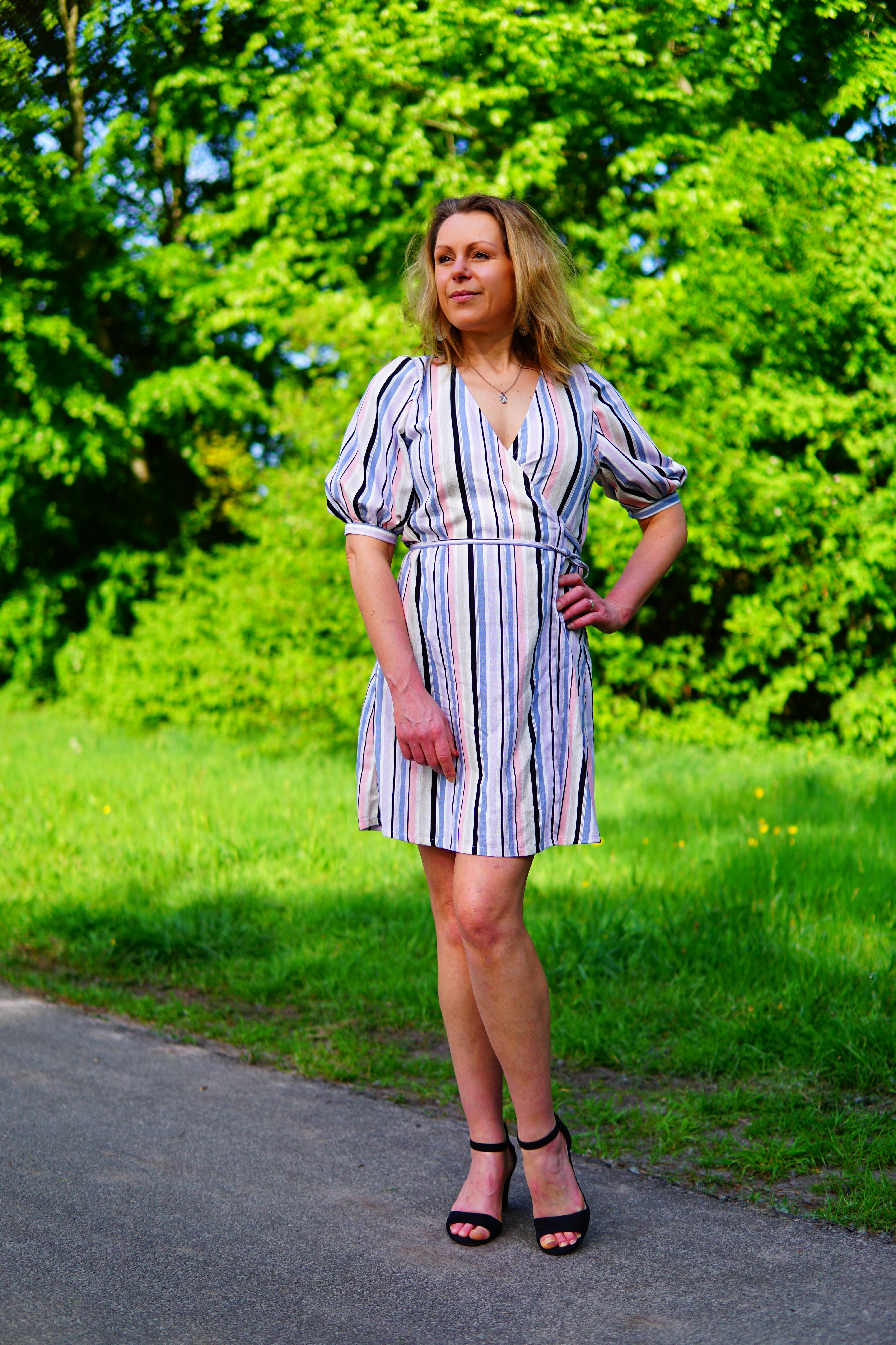 Leonie Woven Wrap Top and Dress Sewing Pattern