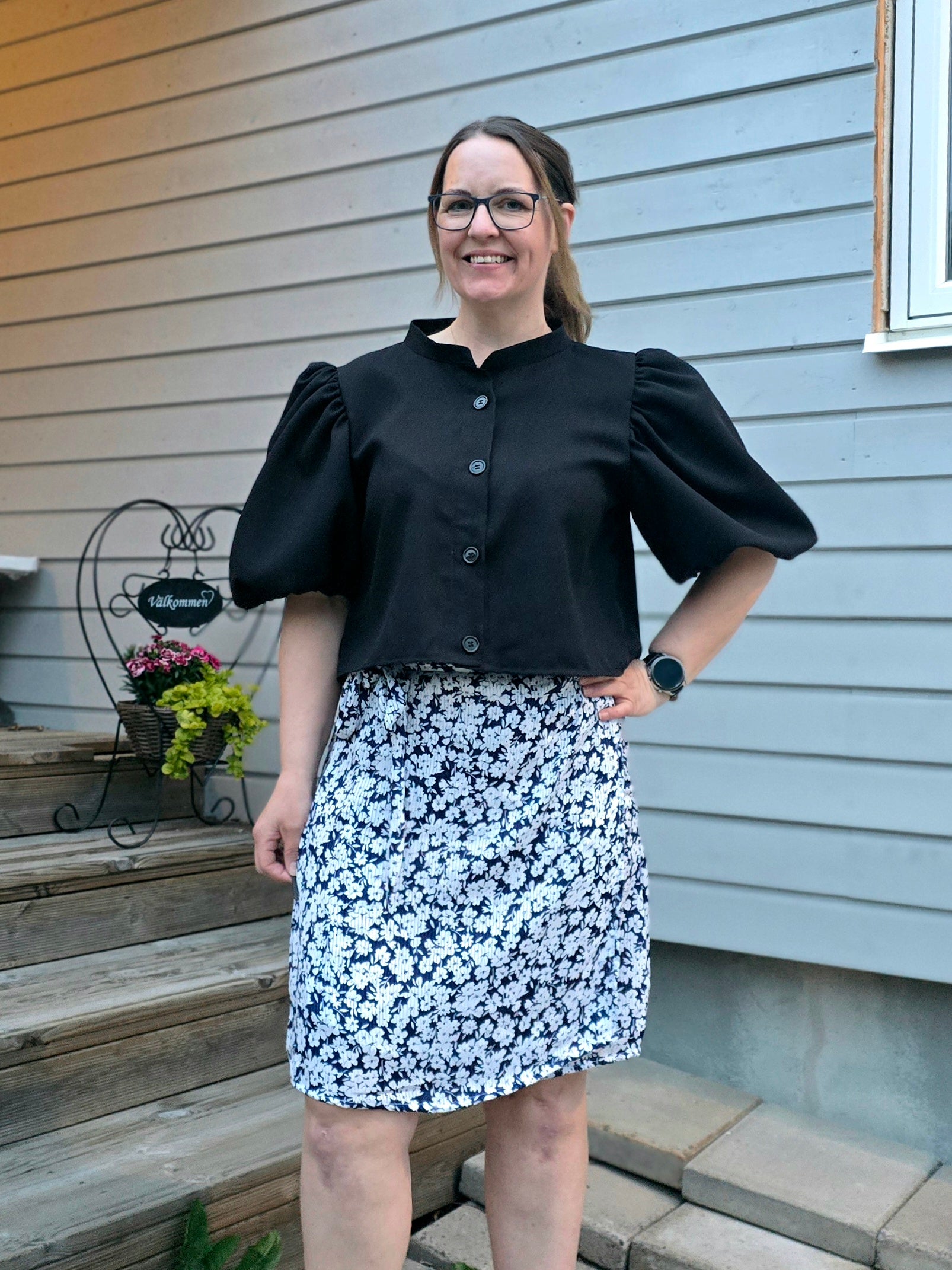 Gisella Oversized Puff-Sleeve Shirt and Dress Pattern