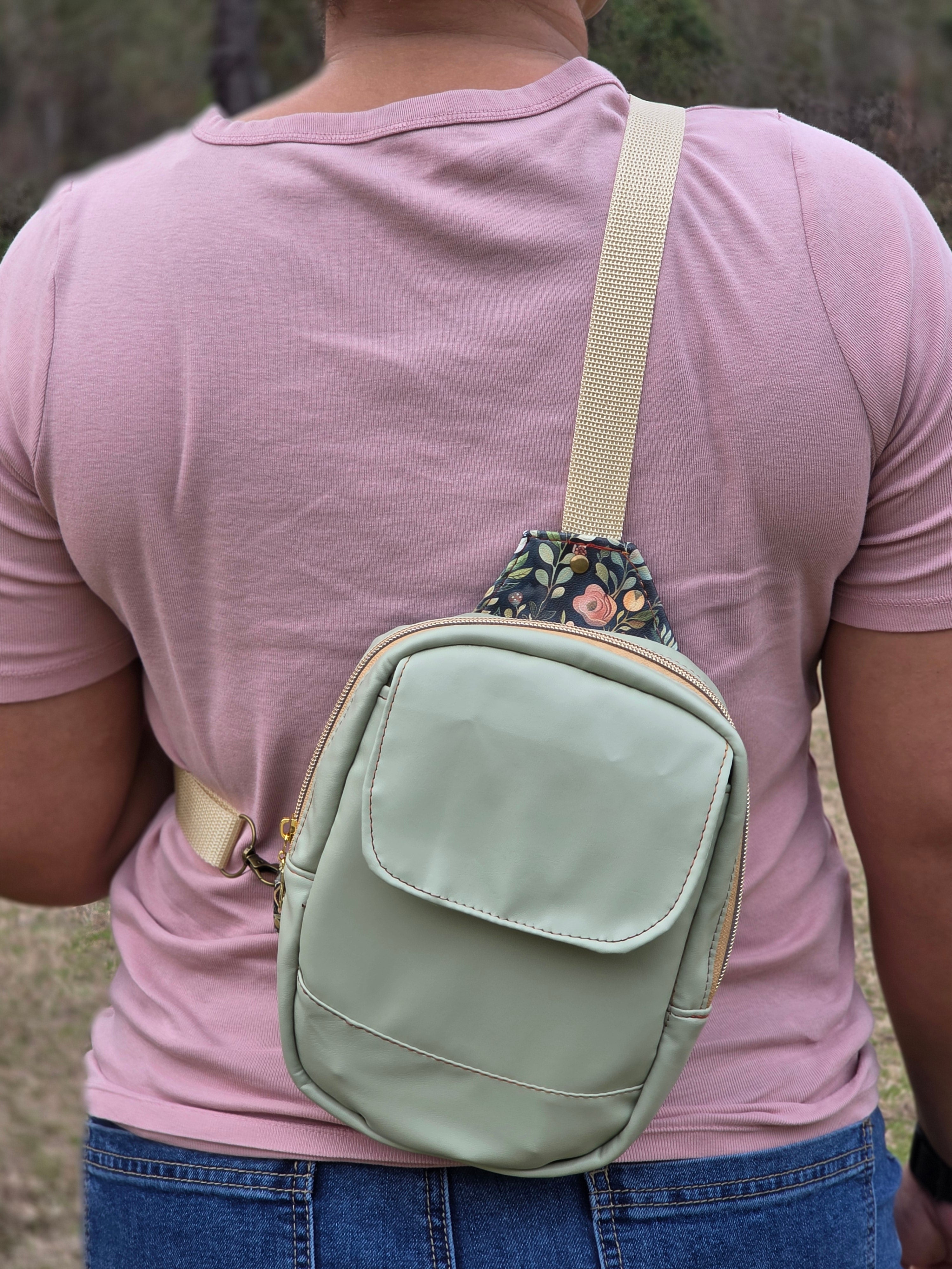 Callie Casual Carry Sling Bag Sewing Pattern