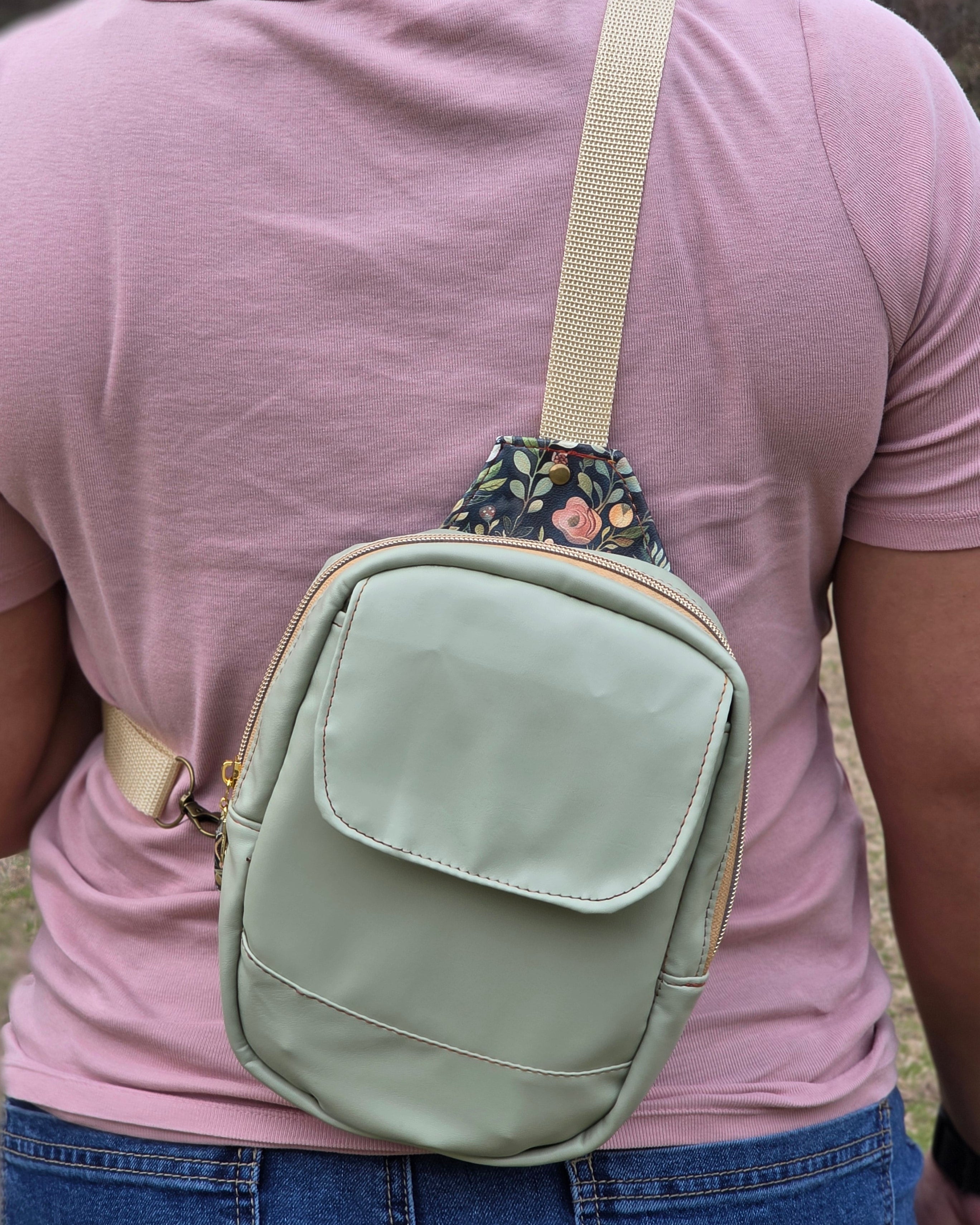 Callie Casual Carry Sling Bag Sewing Pattern