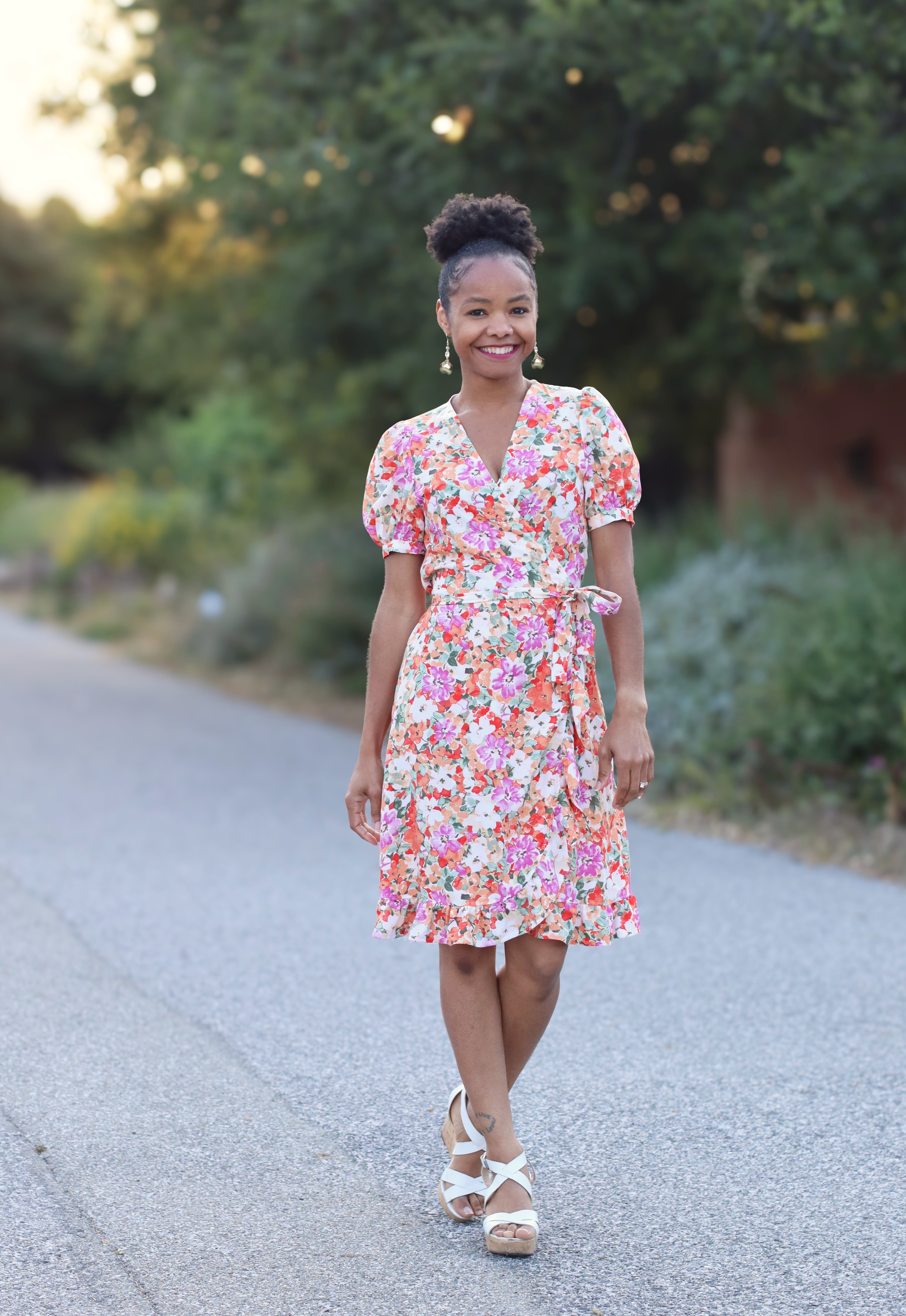 Leonie Woven Wrap Top and Dress Pattern