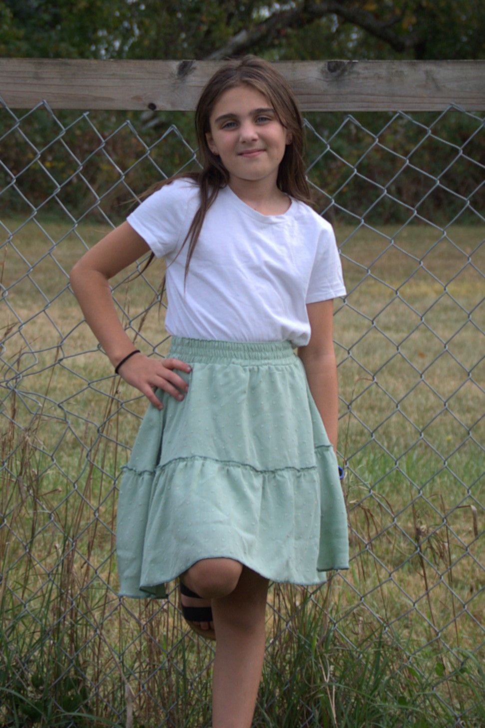 Theresa Tiered Skirt Sewing Pattern Bundle (Adult & Kids)