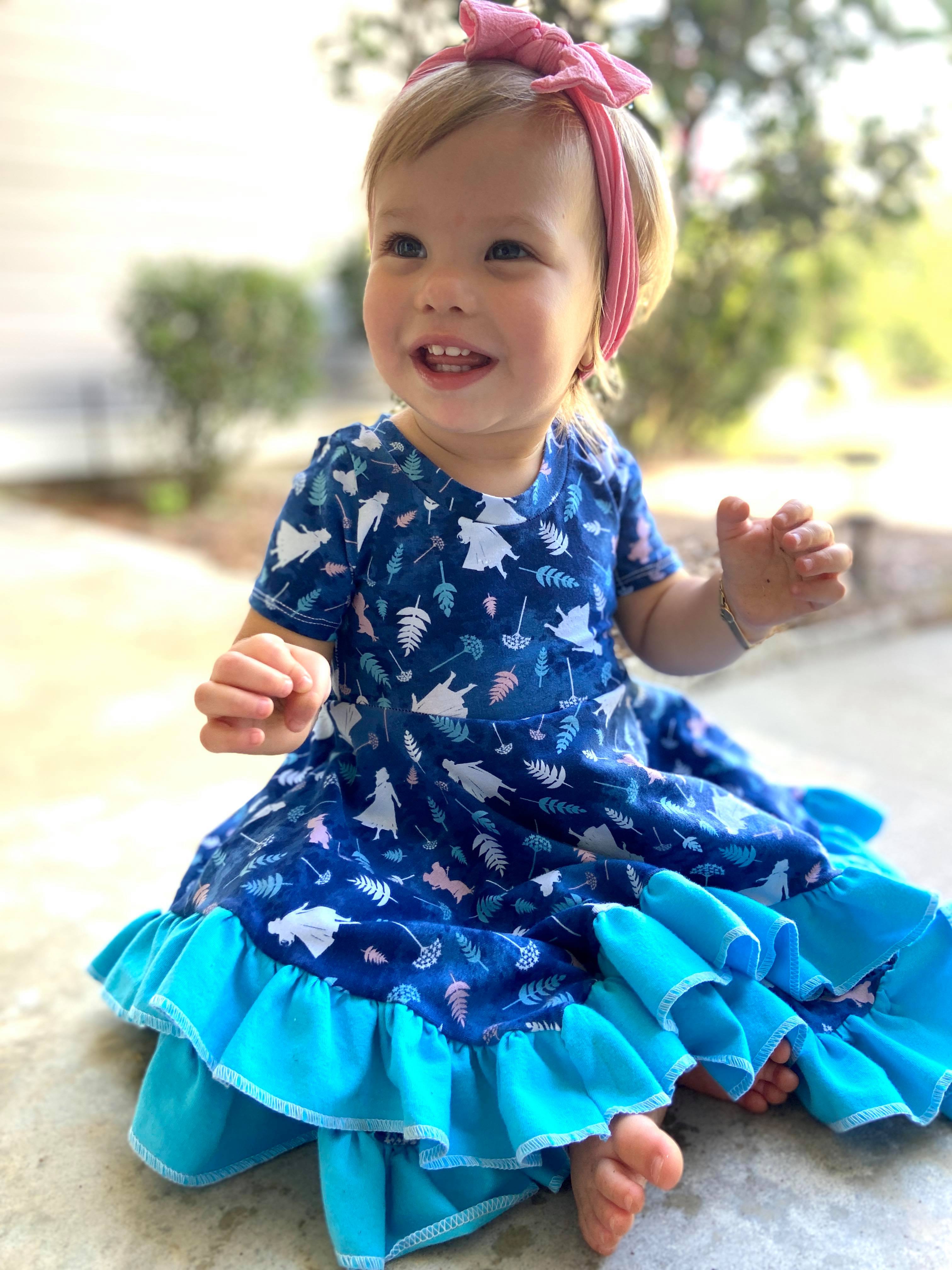 Kids Alyssa Tunic Sewing Pattern - Clearance Sale