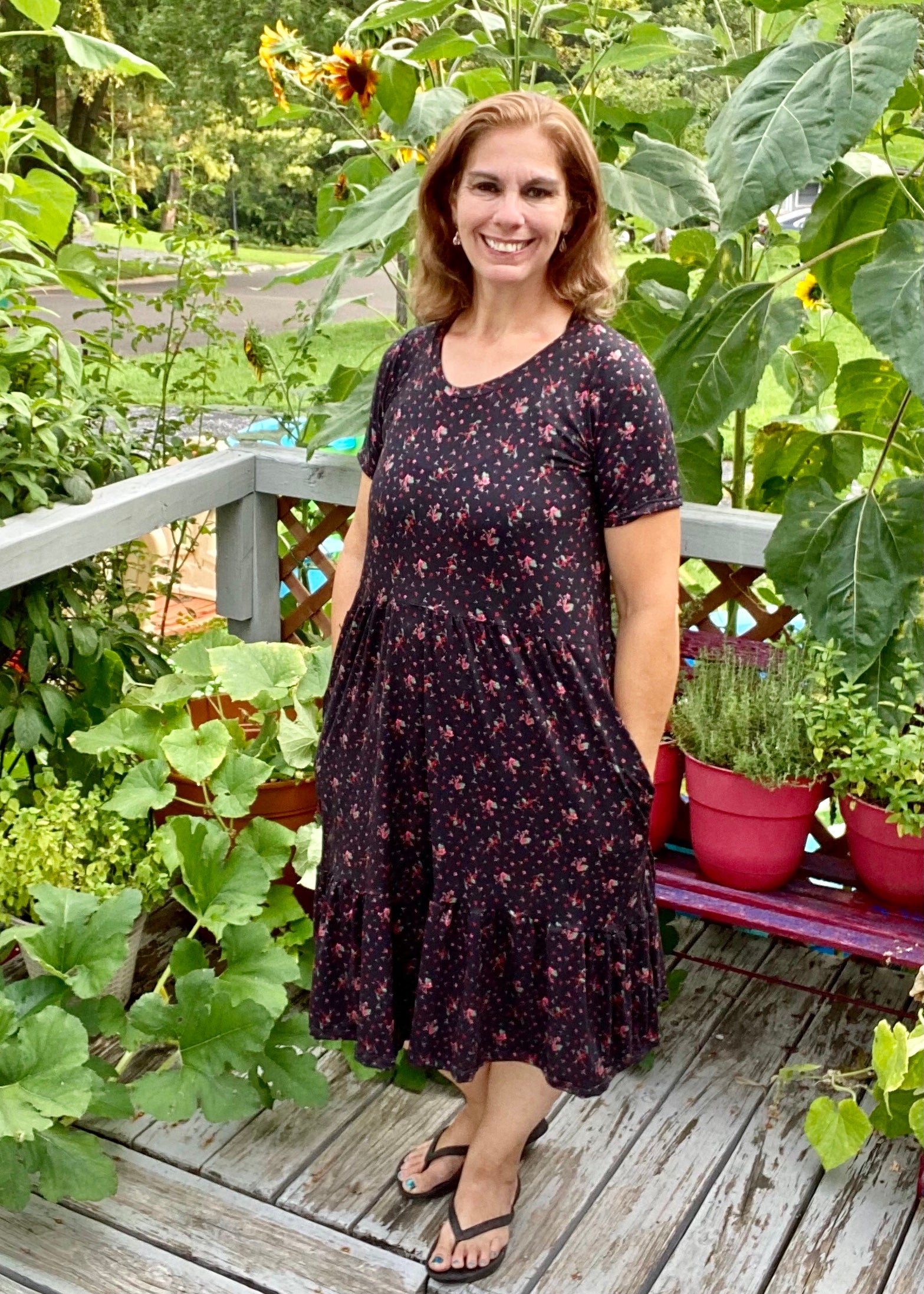 Staycation Tiered Peplum & Dress Pattern