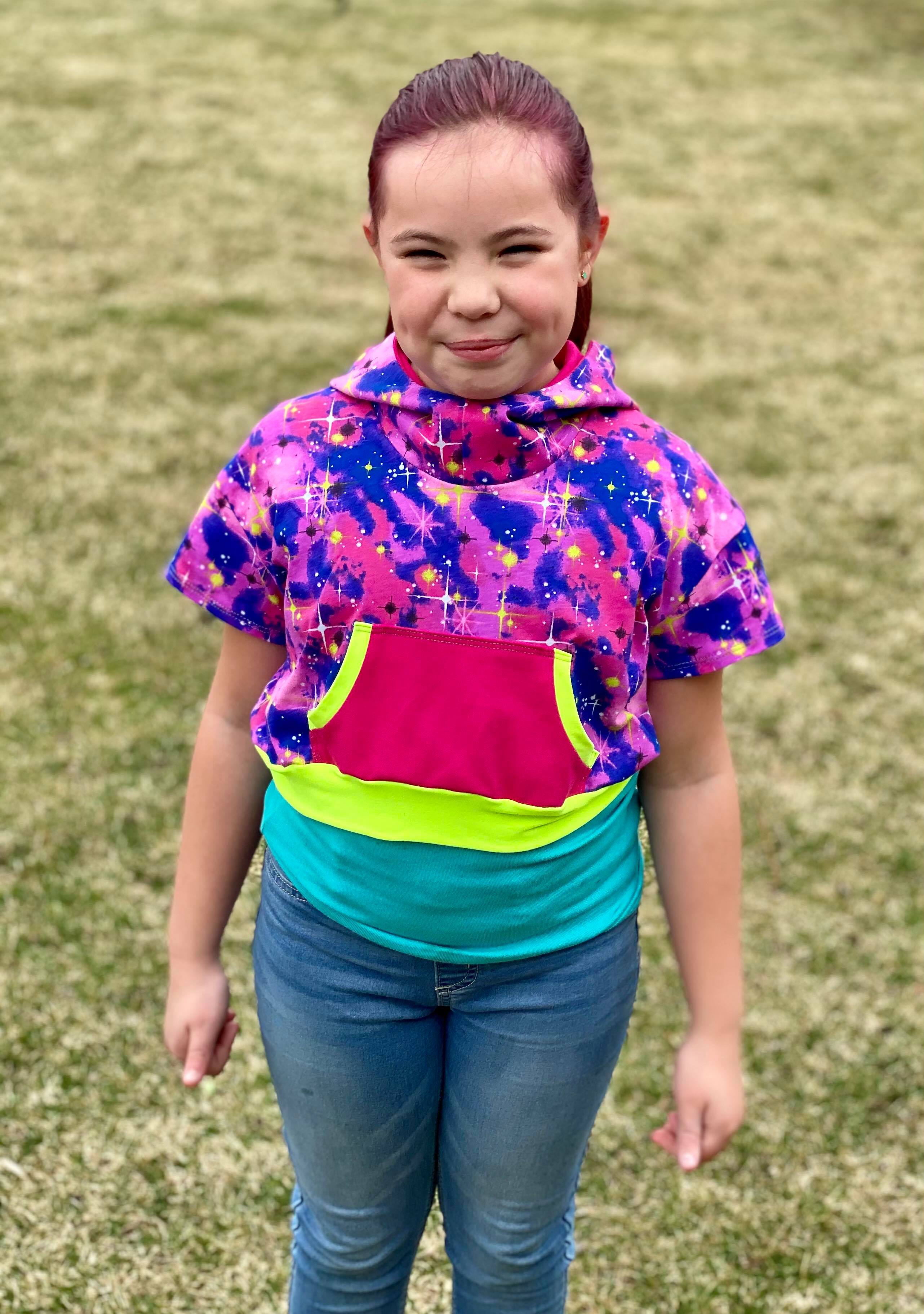Kids Oversized Tee Pattern
