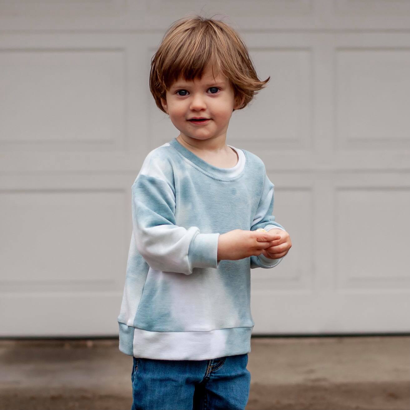 Kids Oversized Tee Pattern