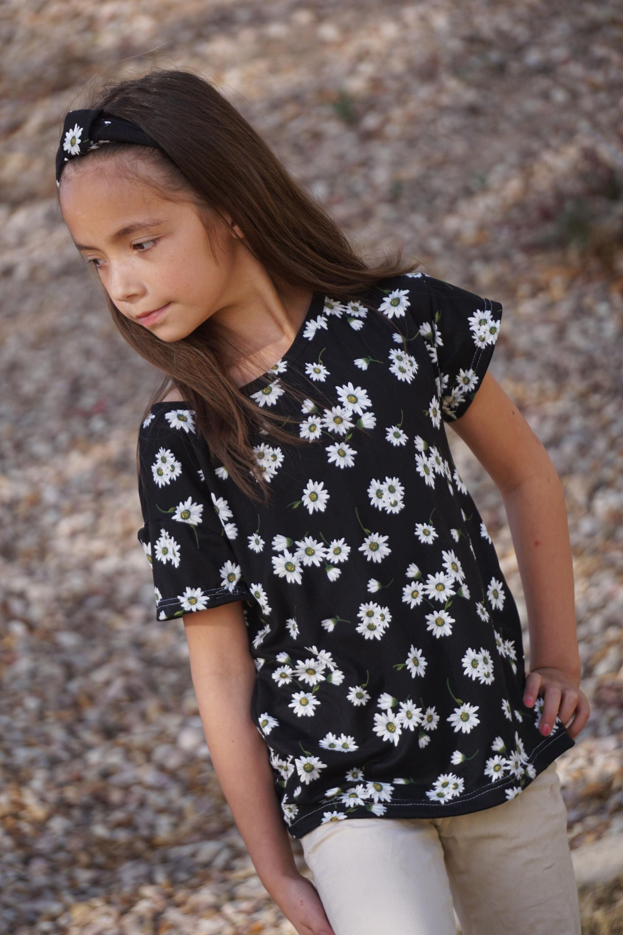 Kids Oversized Tee Pattern
