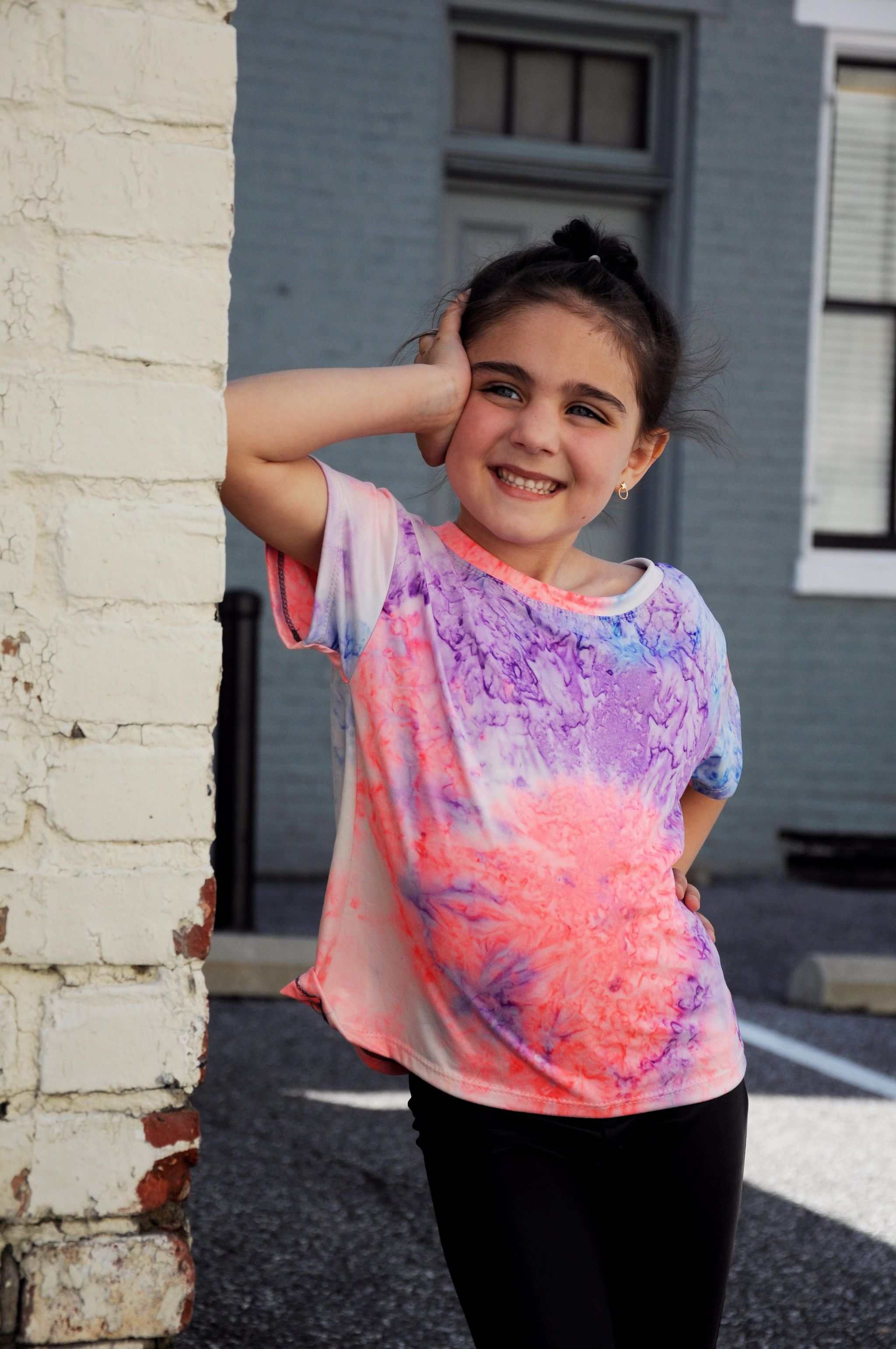 Kids Oversized Tee Pattern