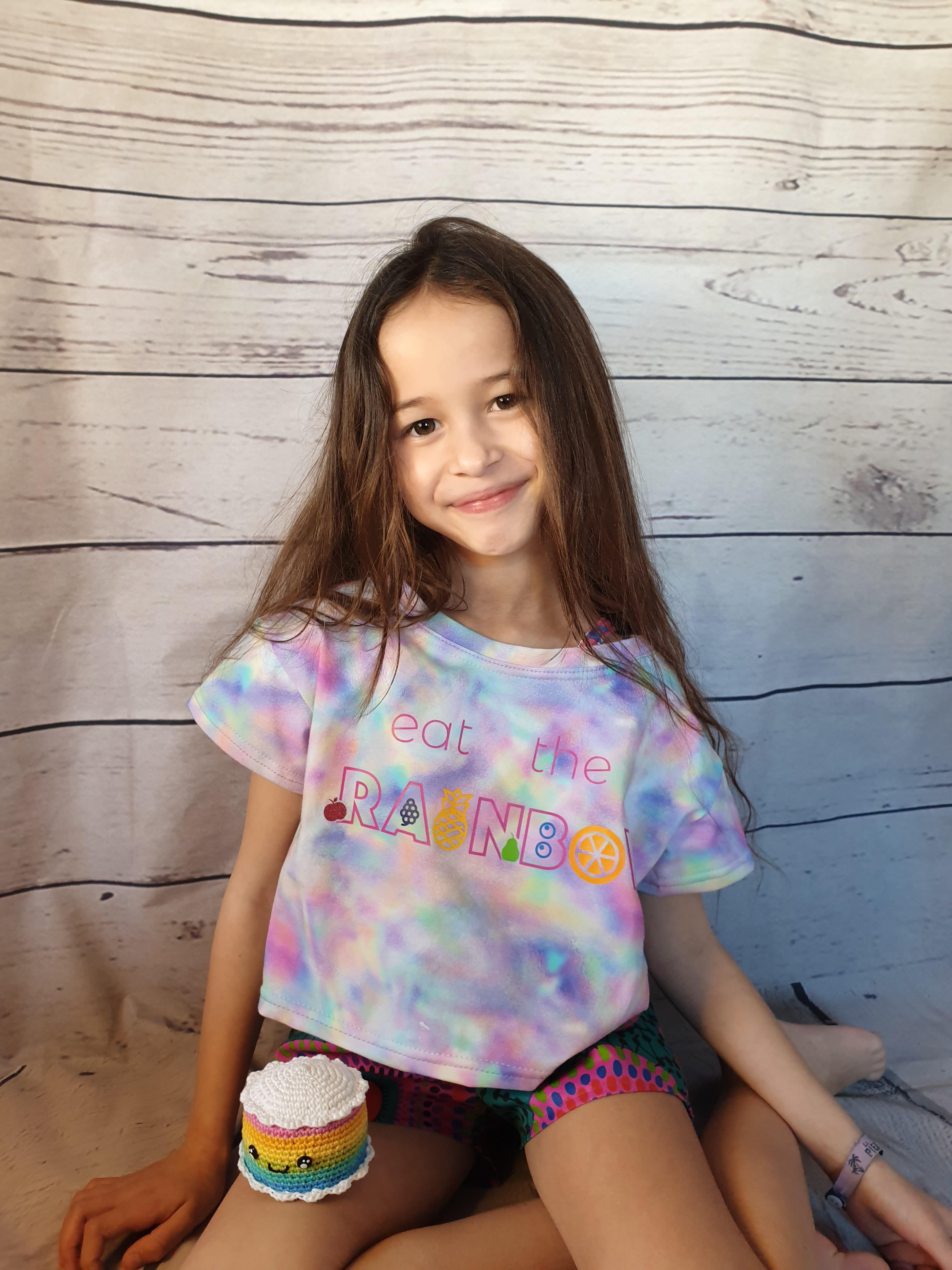 Kids Oversized Tee Pattern