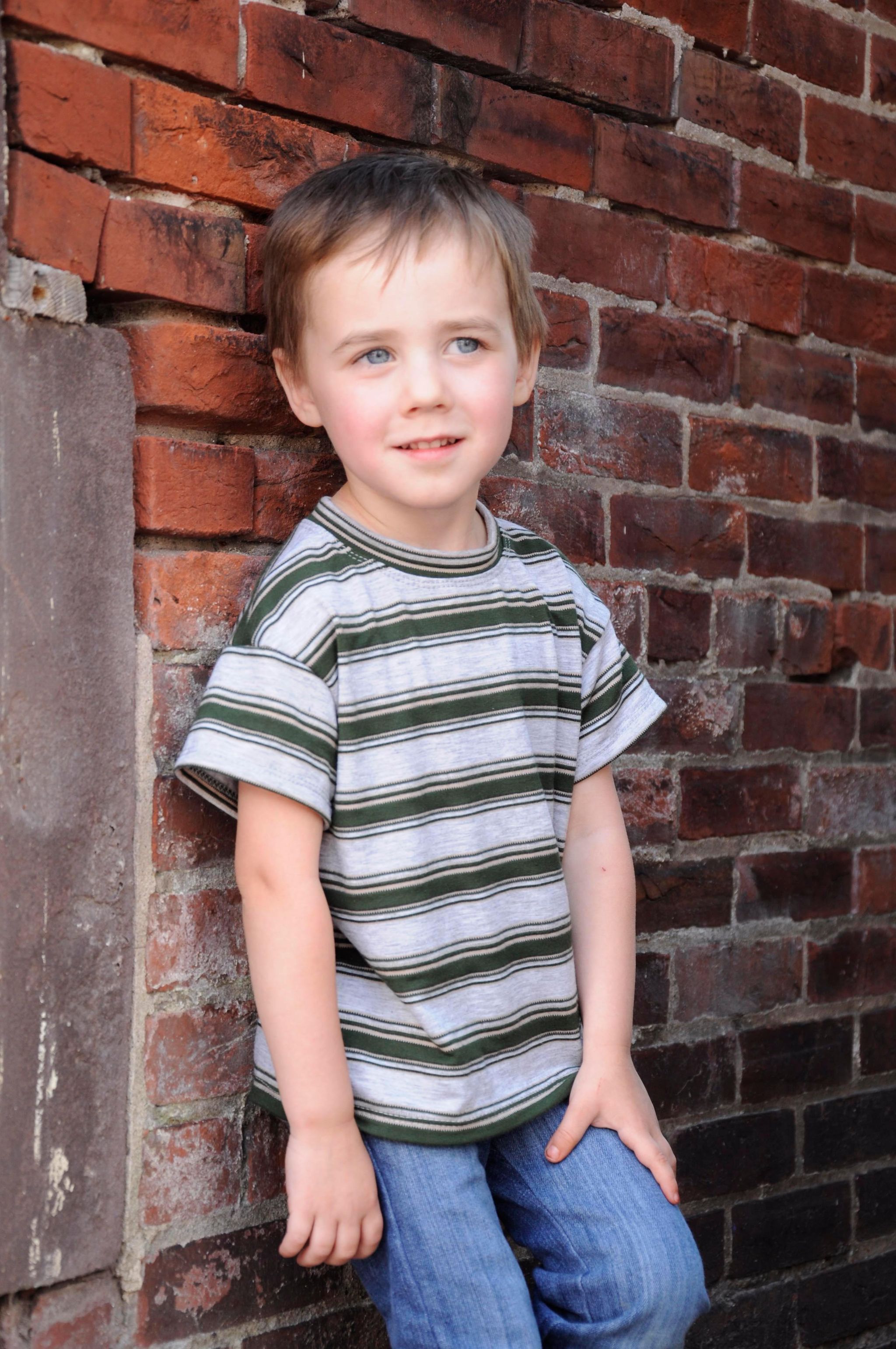 Kids Oversized Tee Pattern