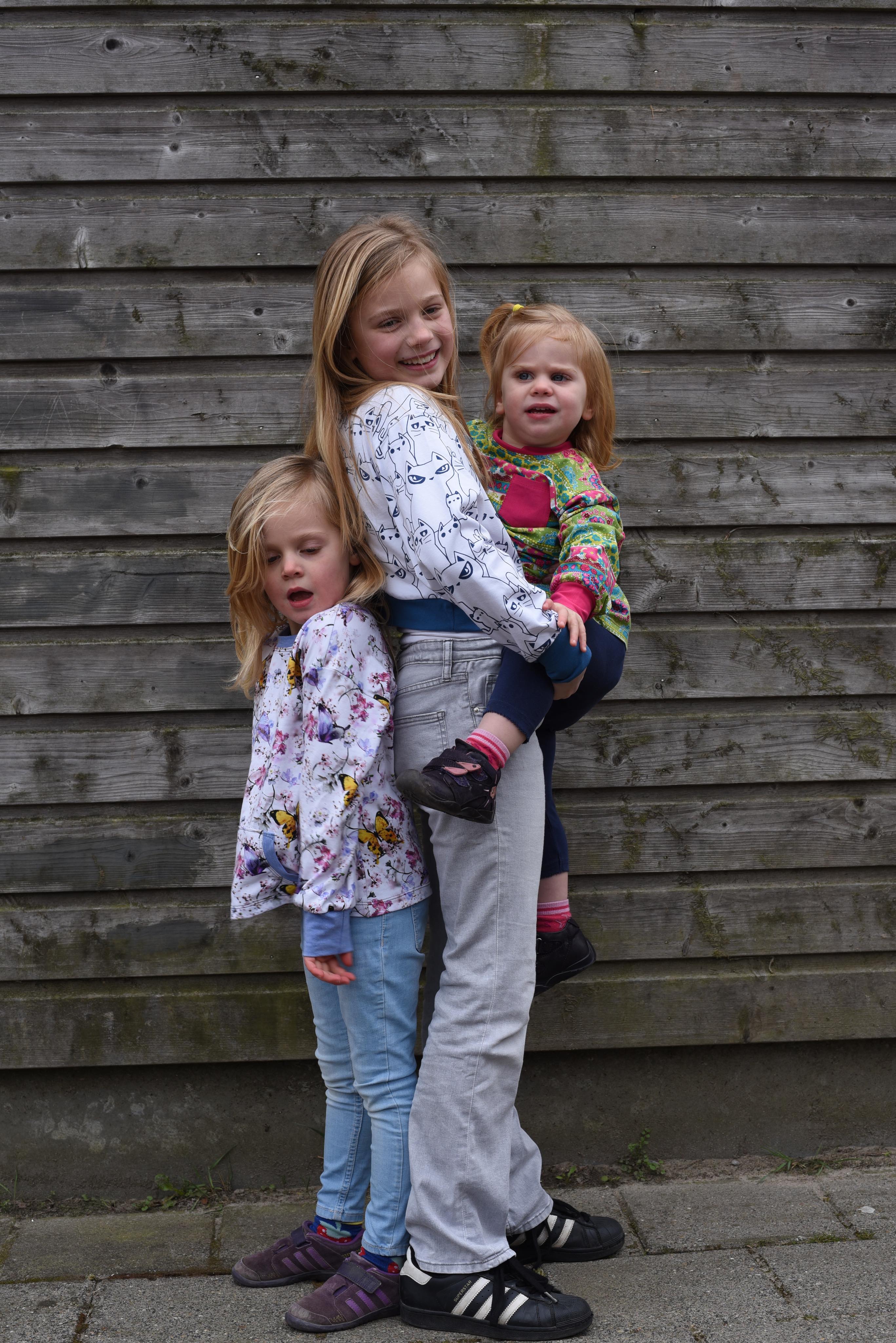 Kids Oversized Tee Pattern