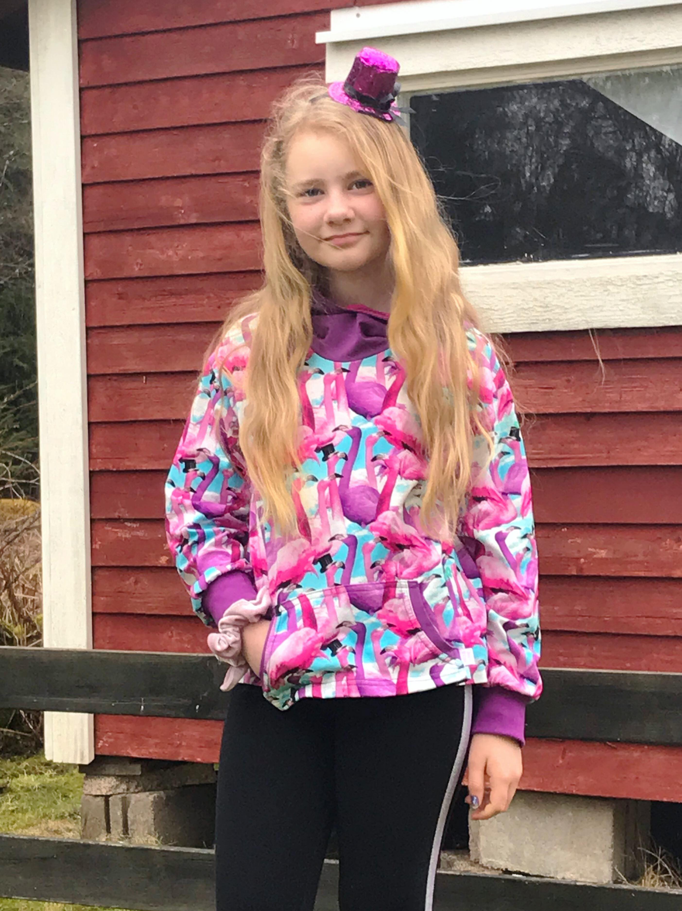 Kids Oversized Tee Pattern