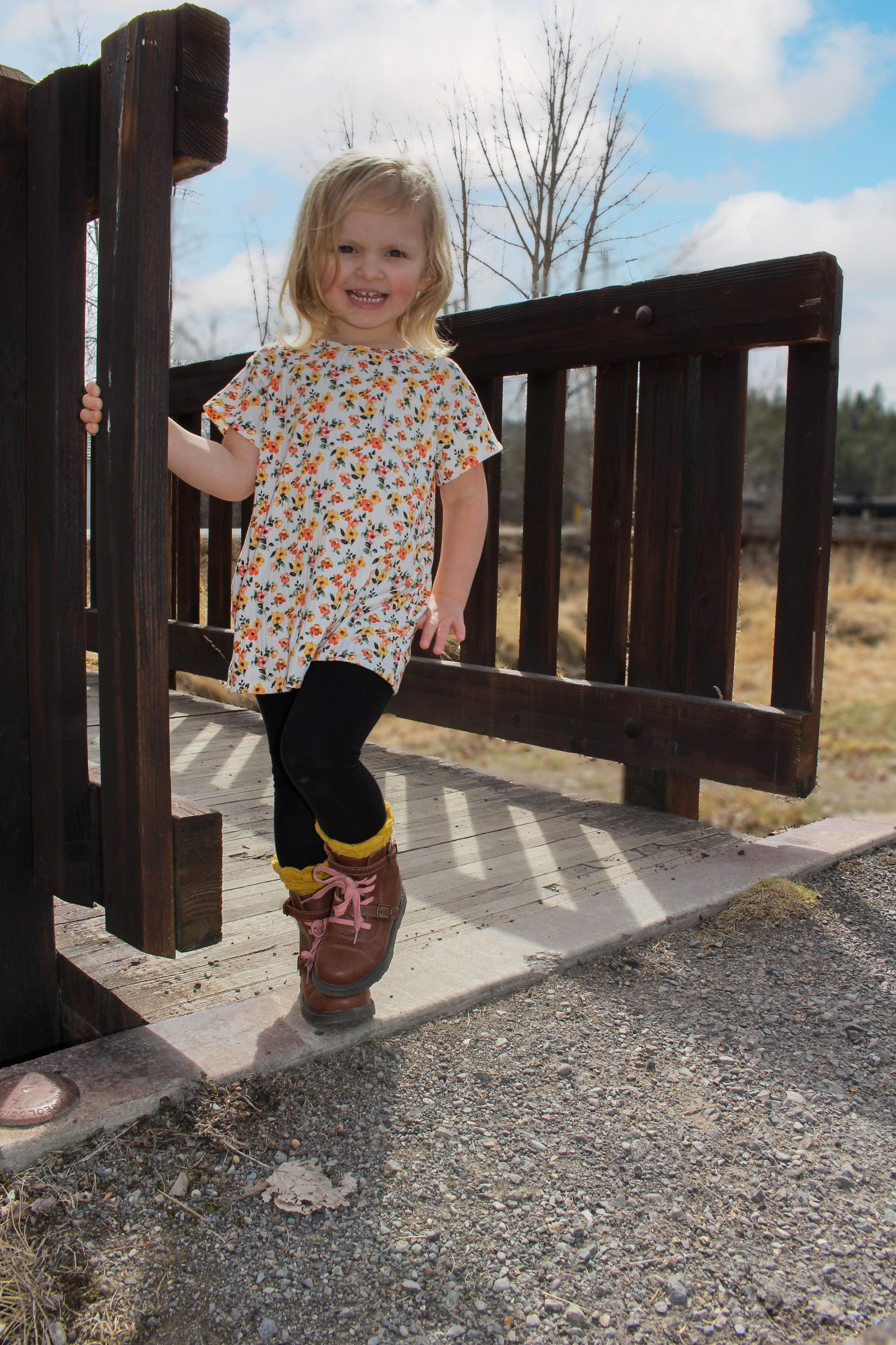 Kids Oversized Tee Pattern