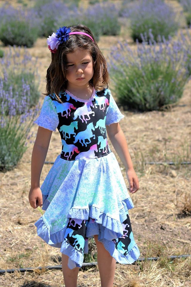 Girls Alyssa Tunic Pattern - Ellie and Mac, Digital (PDF) Sewing Patterns | USA, Canada, UK, Australia