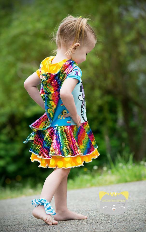 Girls Aubrey Dress Pattern - Ellie and Mac, Digital (PDF) Sewing Patterns | USA, Canada, UK, Australia