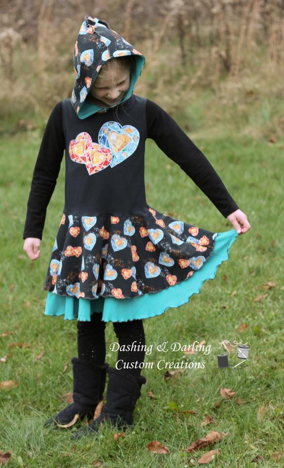 Girls Aubrey Dress Pattern - Ellie and Mac, Digital (PDF) Sewing Patterns | USA, Canada, UK, Australia