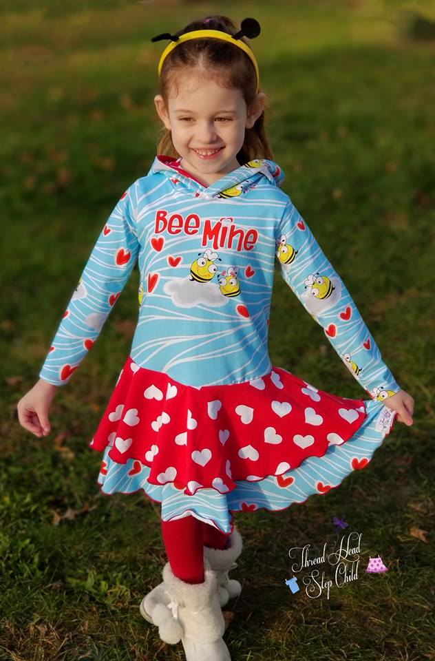 Girls Aubrey Dress Pattern - Ellie and Mac, Digital (PDF) Sewing Patterns | USA, Canada, UK, Australia