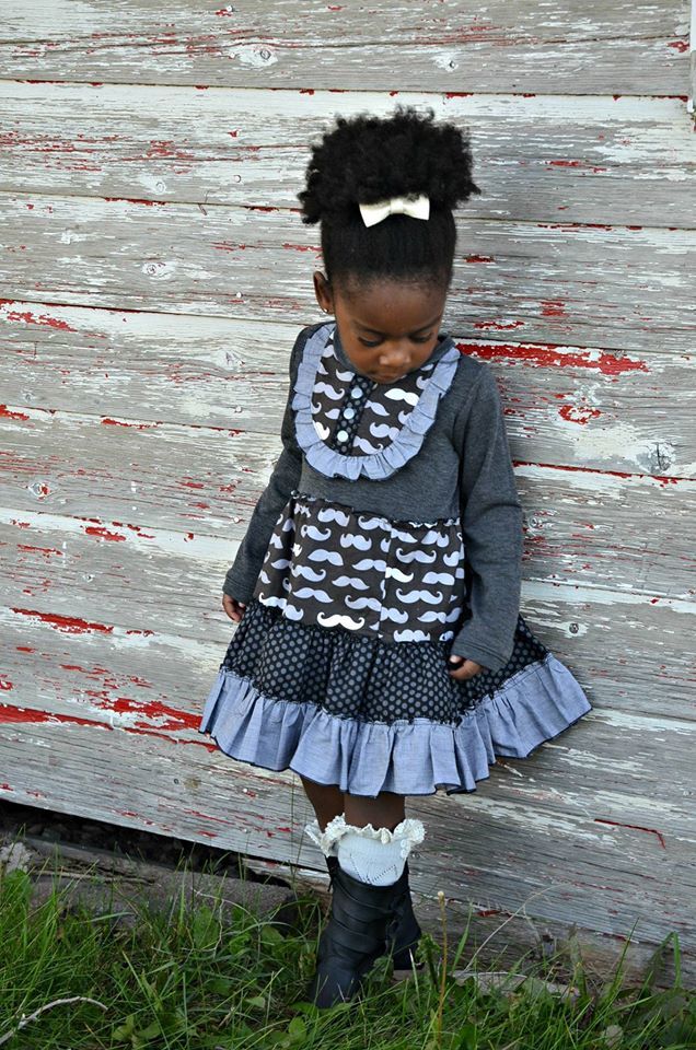 Girls Autumn Dress Pattern - Ellie and Mac, Digital (PDF) Sewing Patterns | USA, Canada, UK, Australia