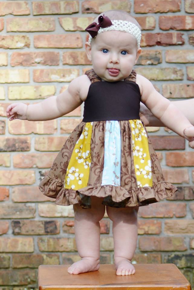 Girls Ava Tank Dress Pattern - Ellie and Mac, Digital (PDF) Sewing Patterns | USA, Canada, UK, Australia