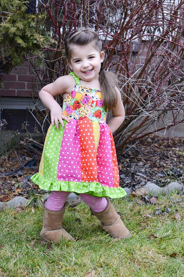 Girls Ava Tank Dress Pattern - Ellie and Mac, Digital (PDF) Sewing Patterns | USA, Canada, UK, Australia