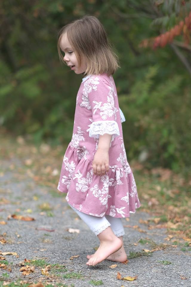 Girl's Be Adventurous Tunic Pattern - Ellie and Mac, Digital (PDF) Sewing Patterns | USA, Canada, UK, Australia
