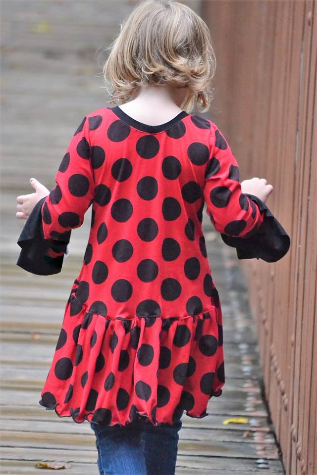 Girl's Be Adventurous Tunic Pattern - Ellie and Mac, Digital (PDF) Sewing Patterns | USA, Canada, UK, Australia