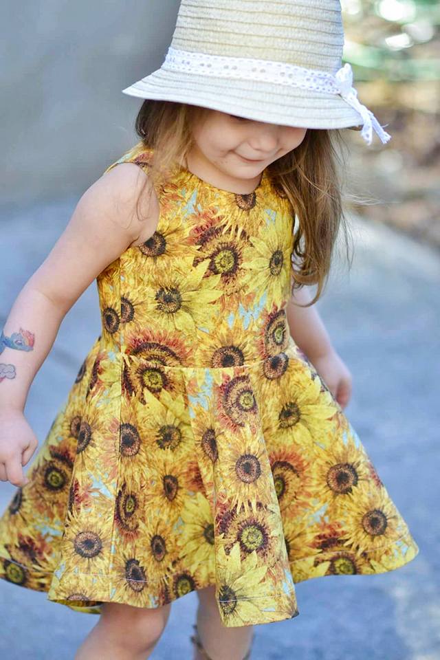 Girl's Be Amazing Top & Dress Pattern - Ellie and Mac, Digital (PDF) Sewing Patterns | USA, Canada, UK, Australia